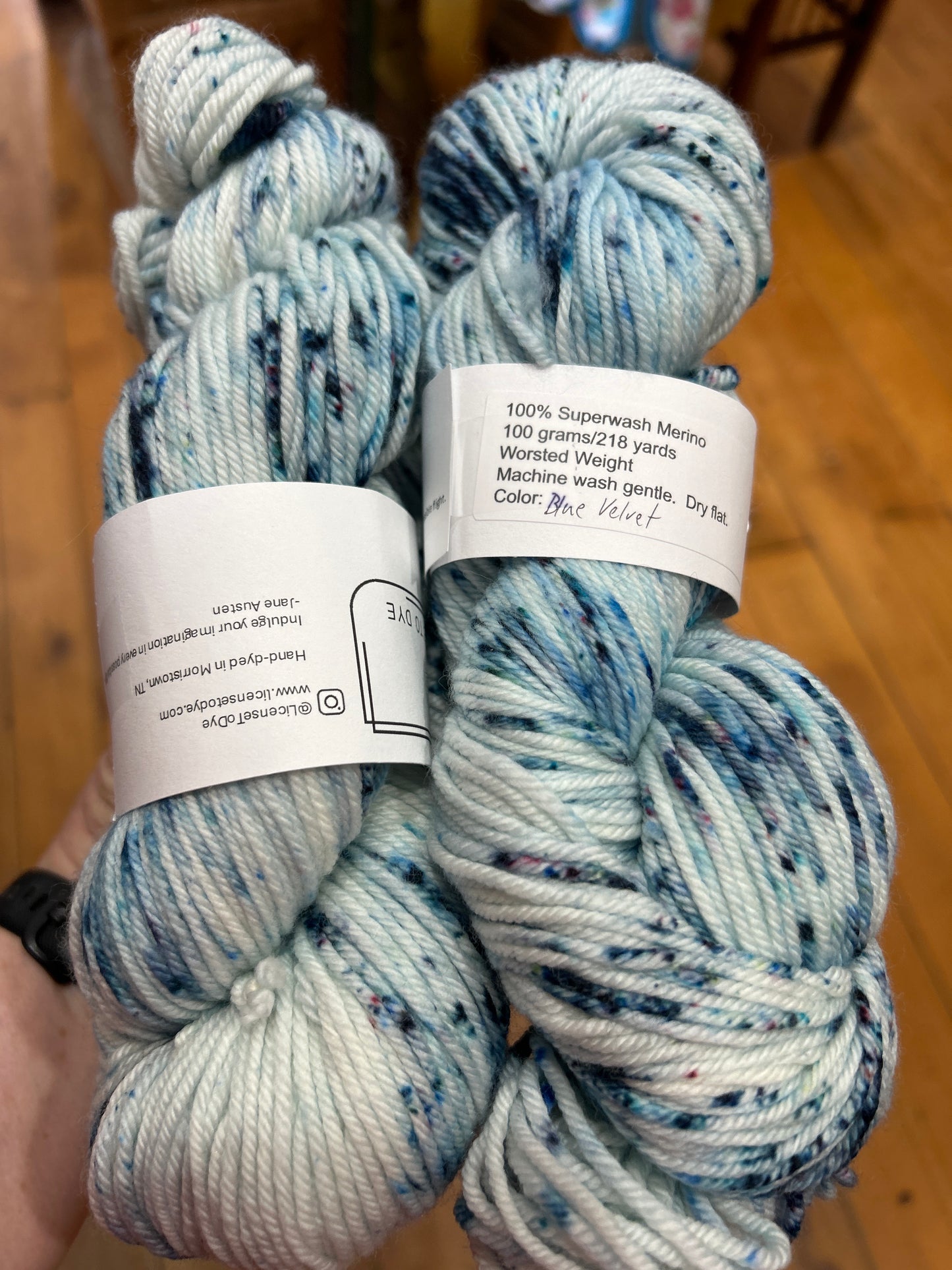 License to Dye - Worsted