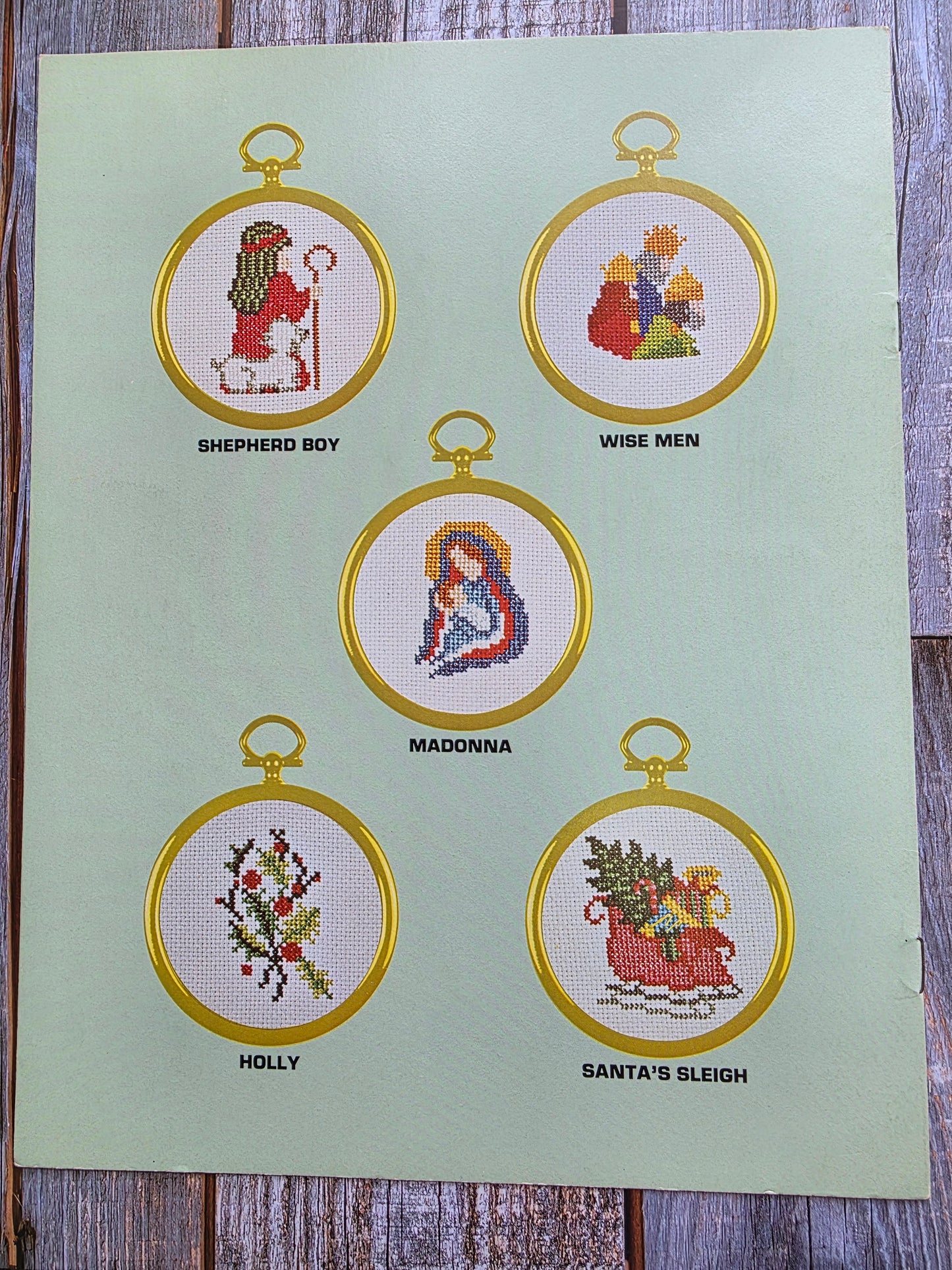 Carolina Cross Stitch Inc: Christmas Ornaments Series No 3 Pattern Leaflet 3