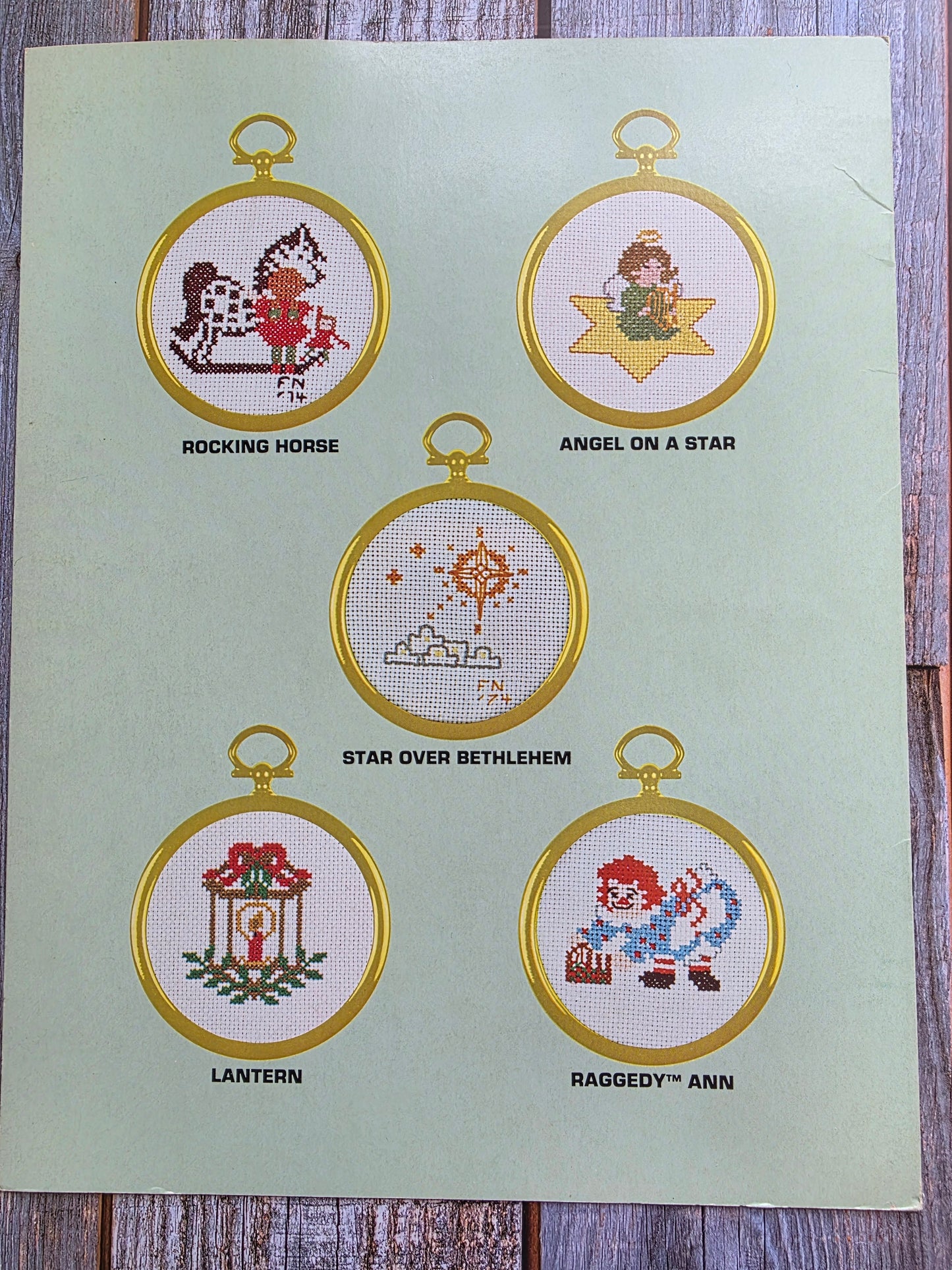 Carolina Cross Stitch Inc: Christmas Ornaments Series No 2 Patterns Leaflet 2