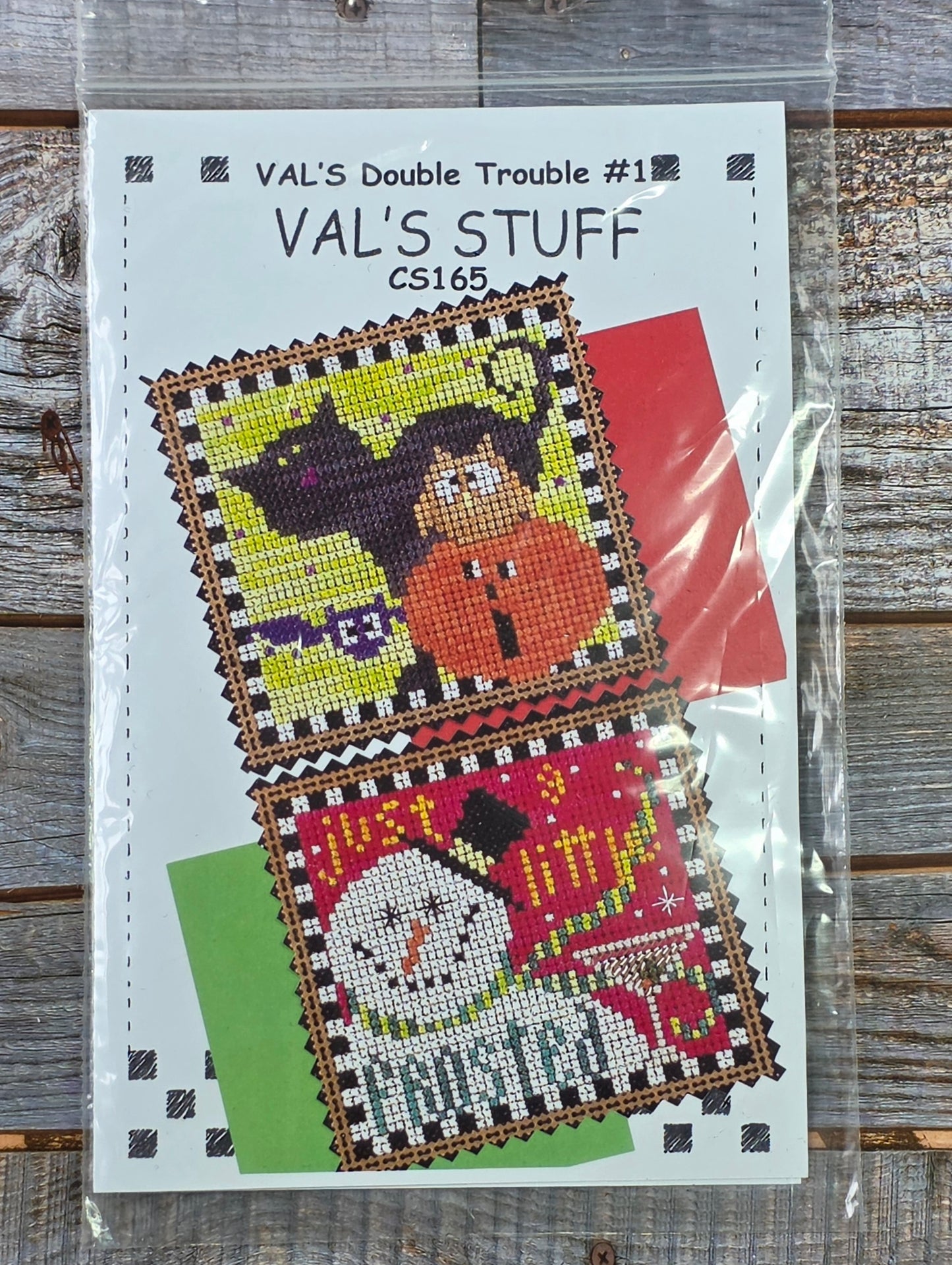Val's Stuff: Val's Double Trouble #1 Pattern CS165