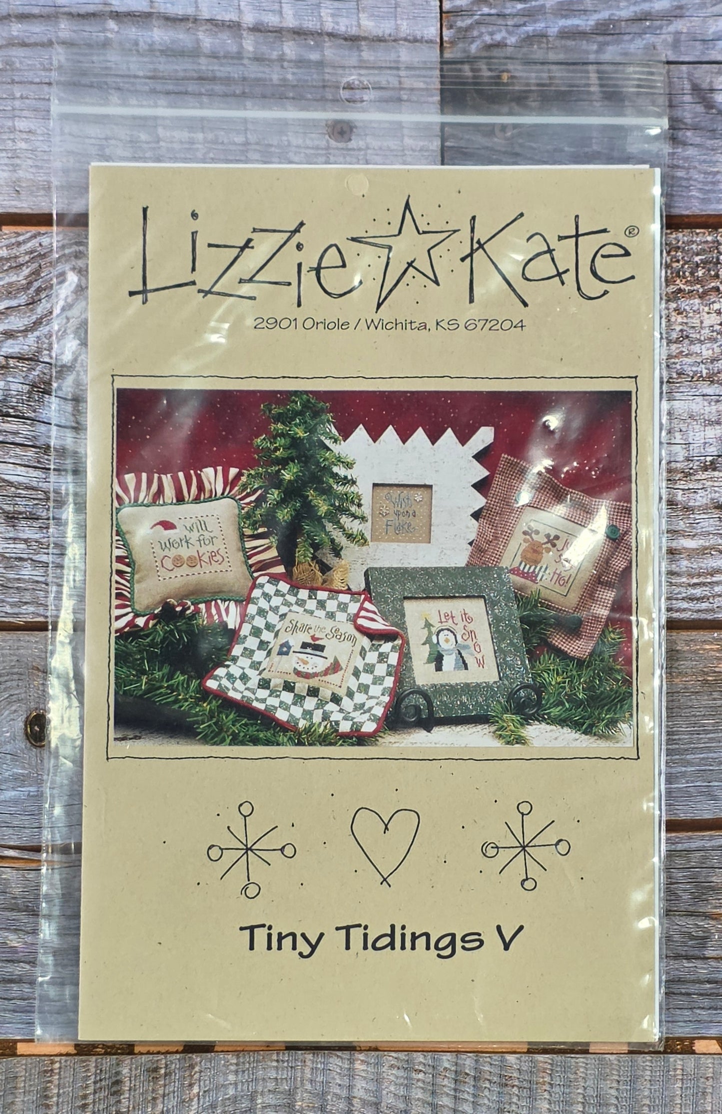 Lizzie Kate: Tiny Tidings V 085 Pattern