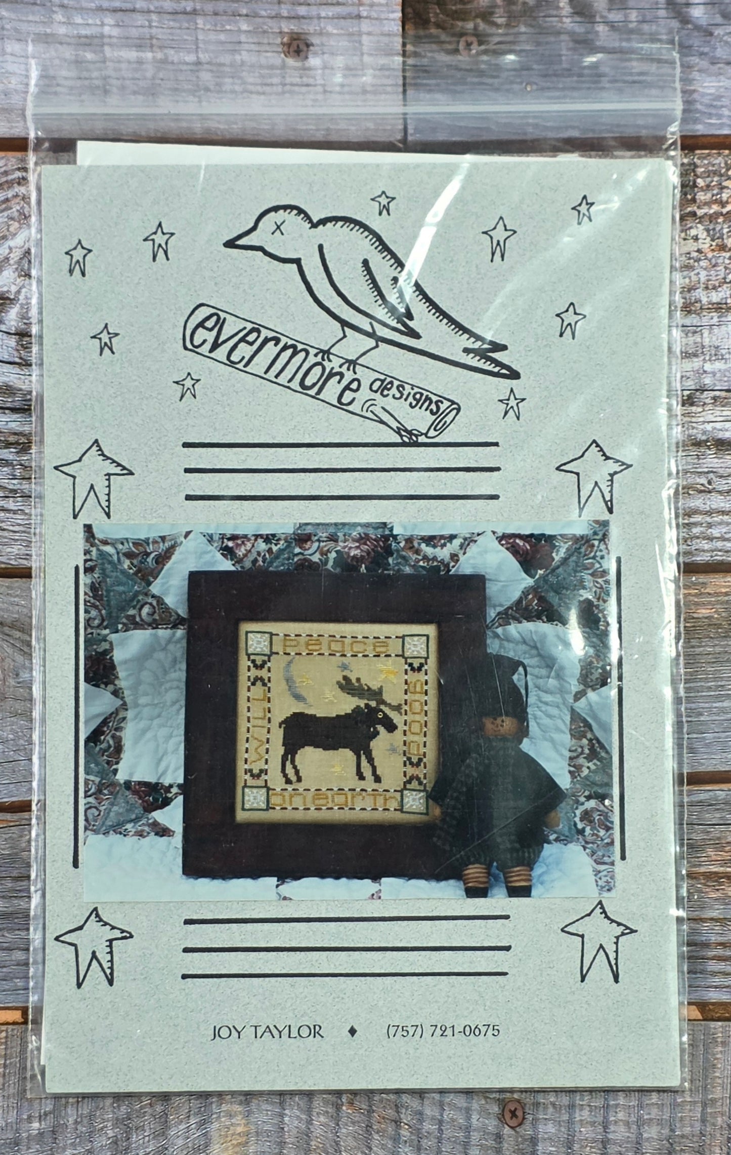 Evermore Designs: Peace Moose #19 Pattern