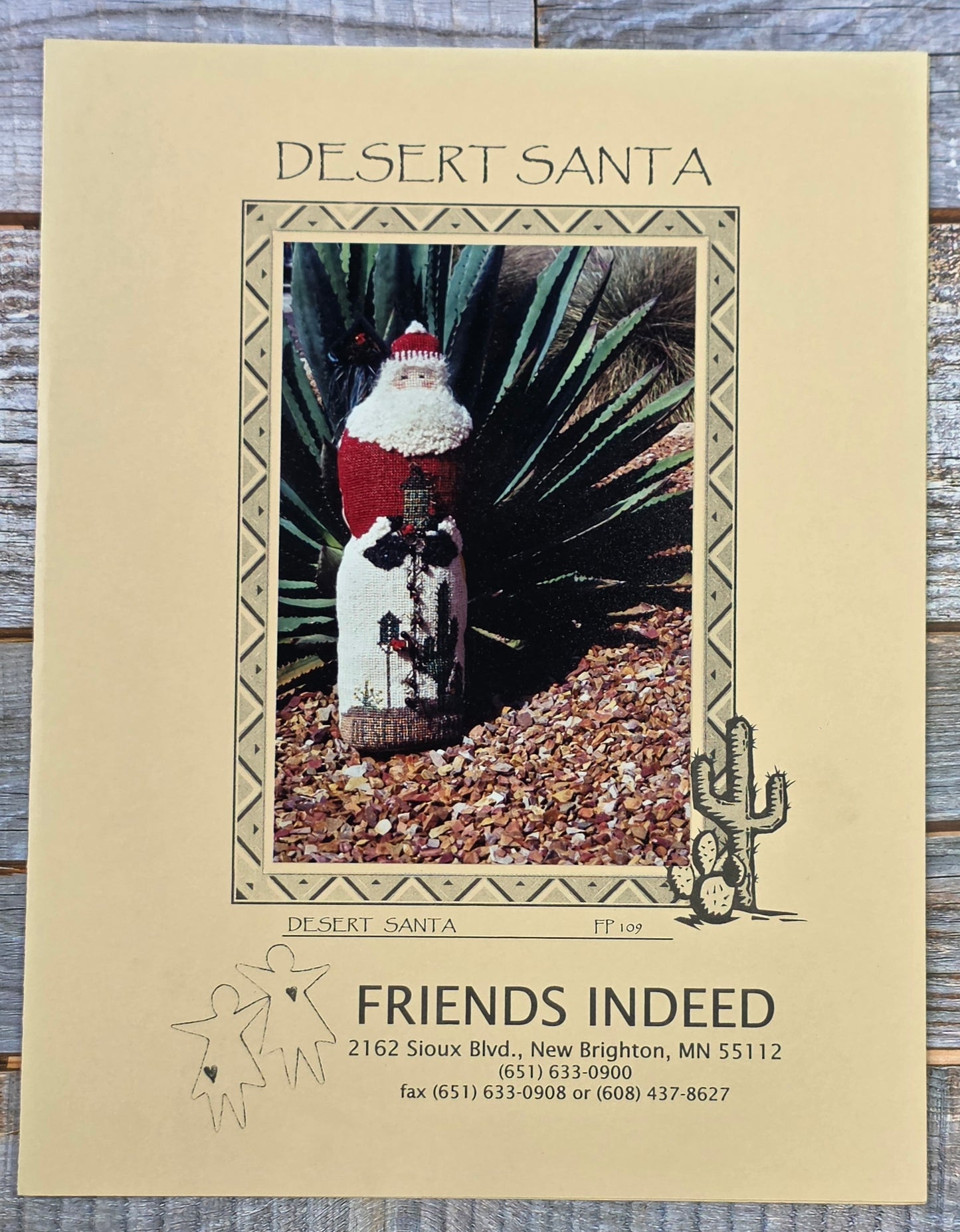 Friends Indeed: Desert Santa FP 109 Pattern