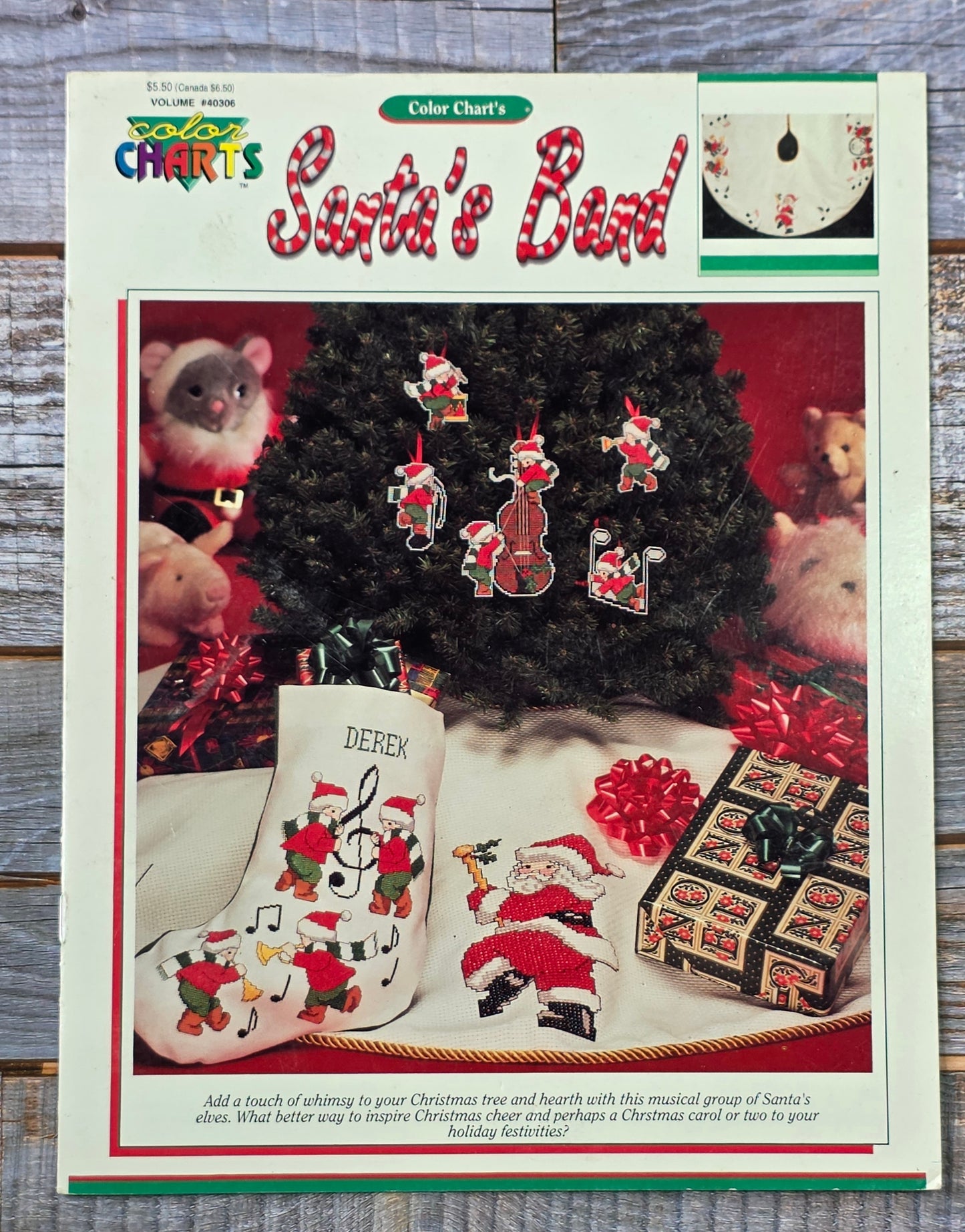 Color Charts: Santa's Band #40306 Pattern