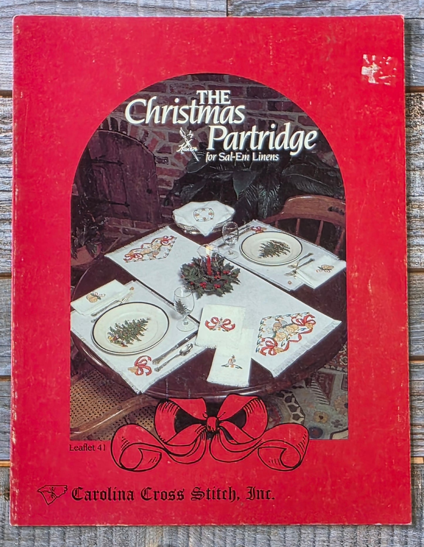 Carolina Cross Stitch Inc: The Christmas Partridge for Sal-Em Lines Pattern