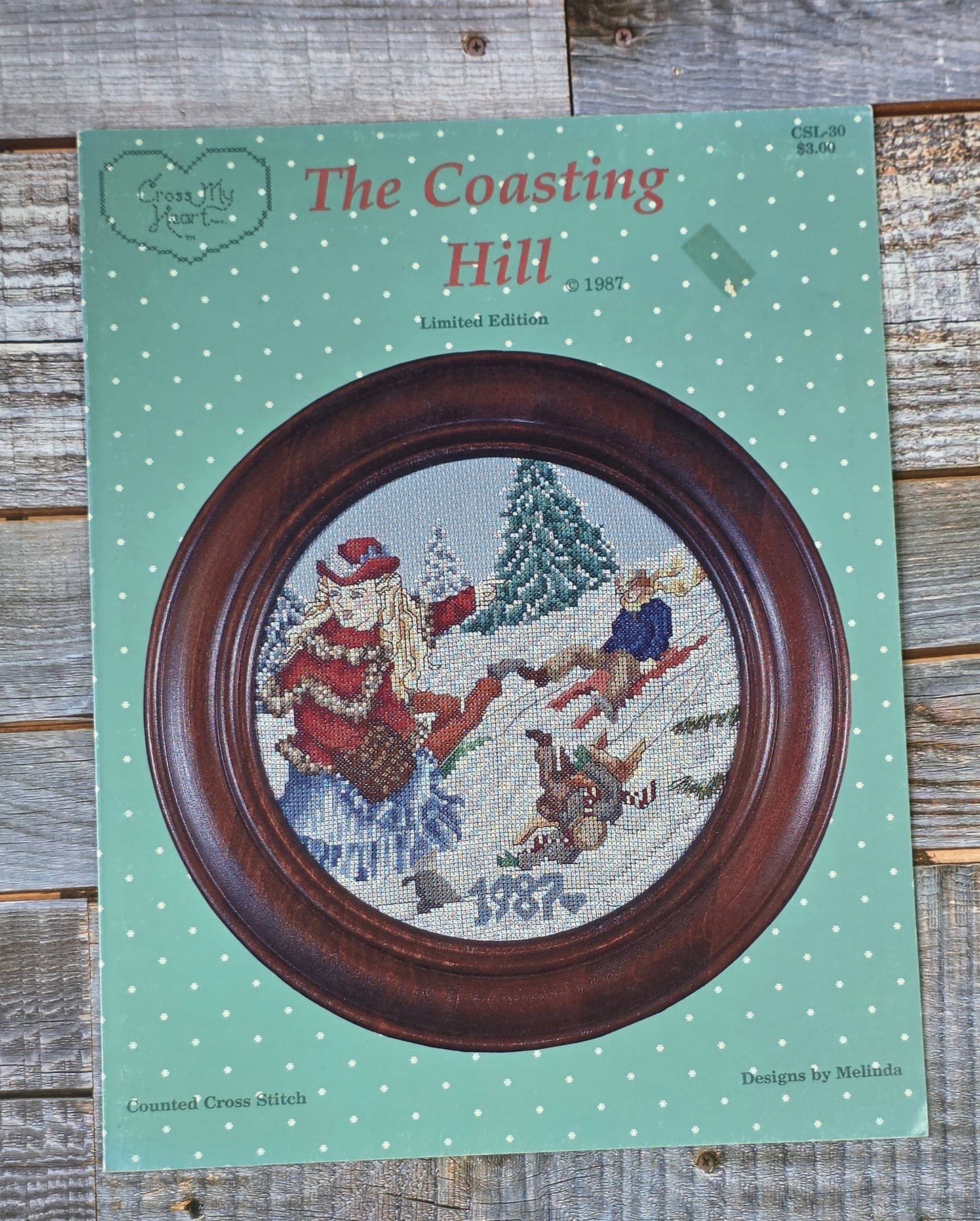 Cross My Heart: The Coasting Hill CSL-30 Pattern
