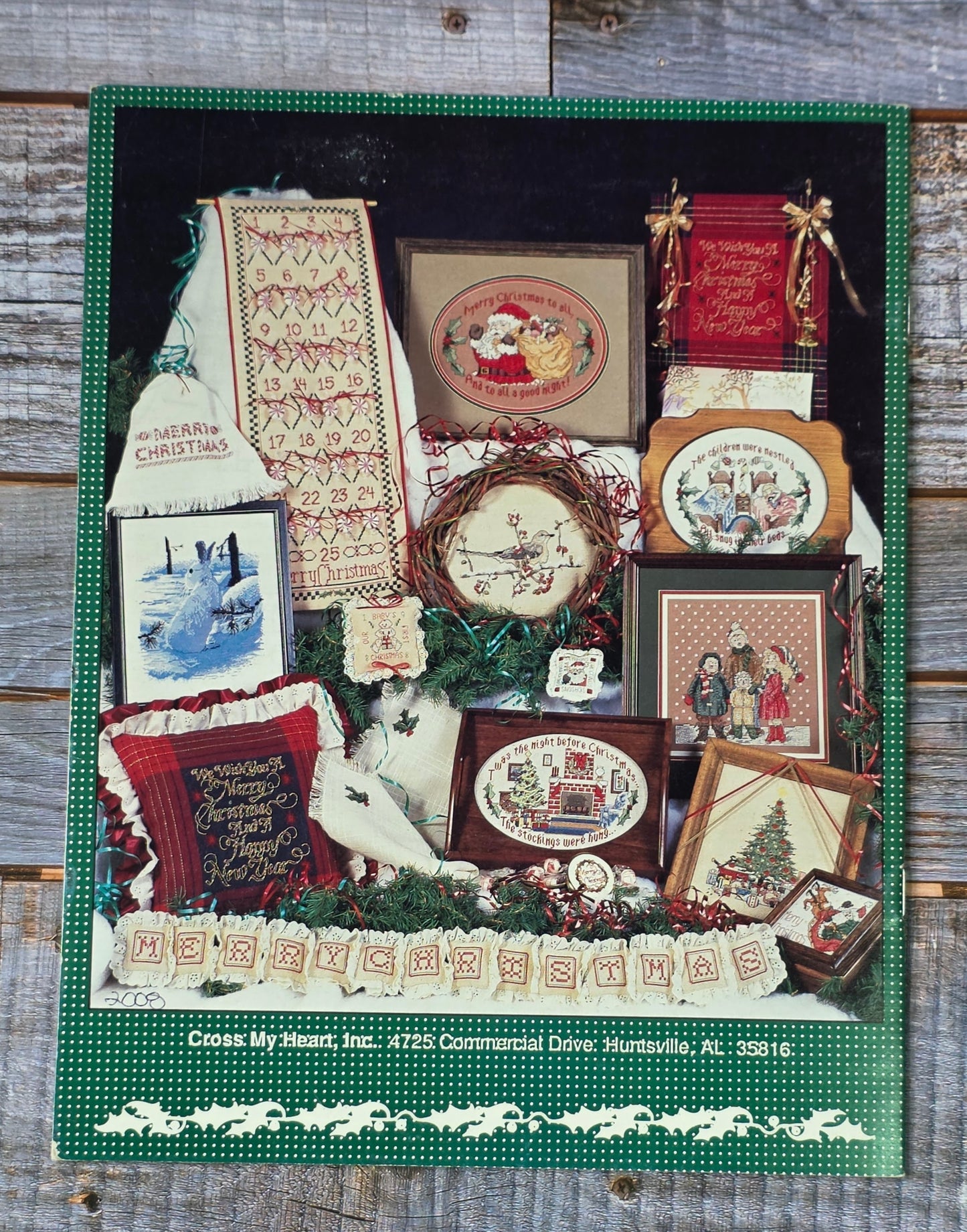 Cross My Heart: Merry Christmas... CSB-38 Pattern