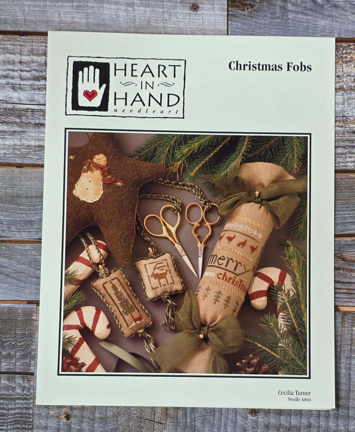 Heart in Hand: Christmas Fobs Pattern