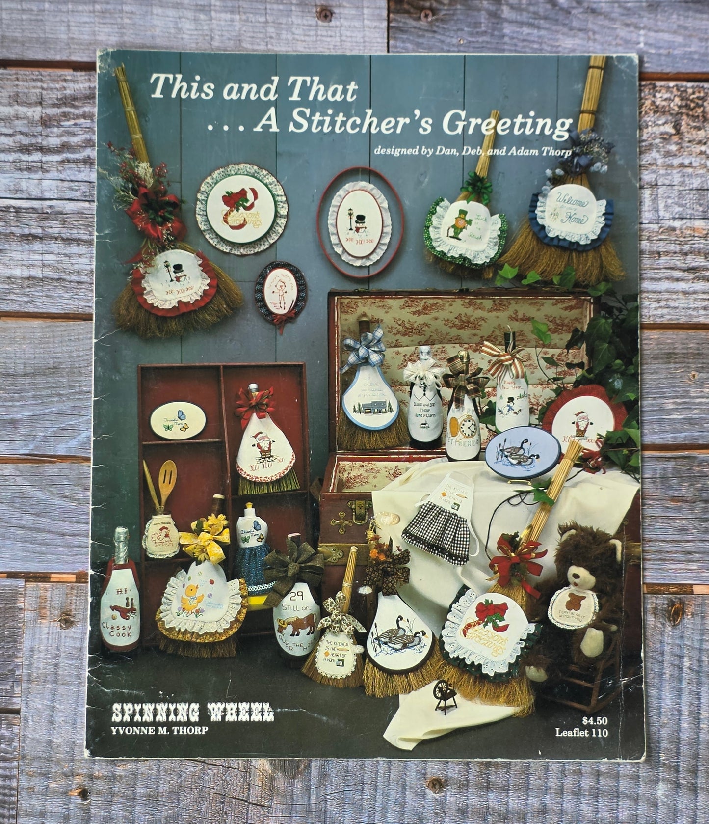 Spinning Wheel: This & That A Stitchers Greeting Pattern