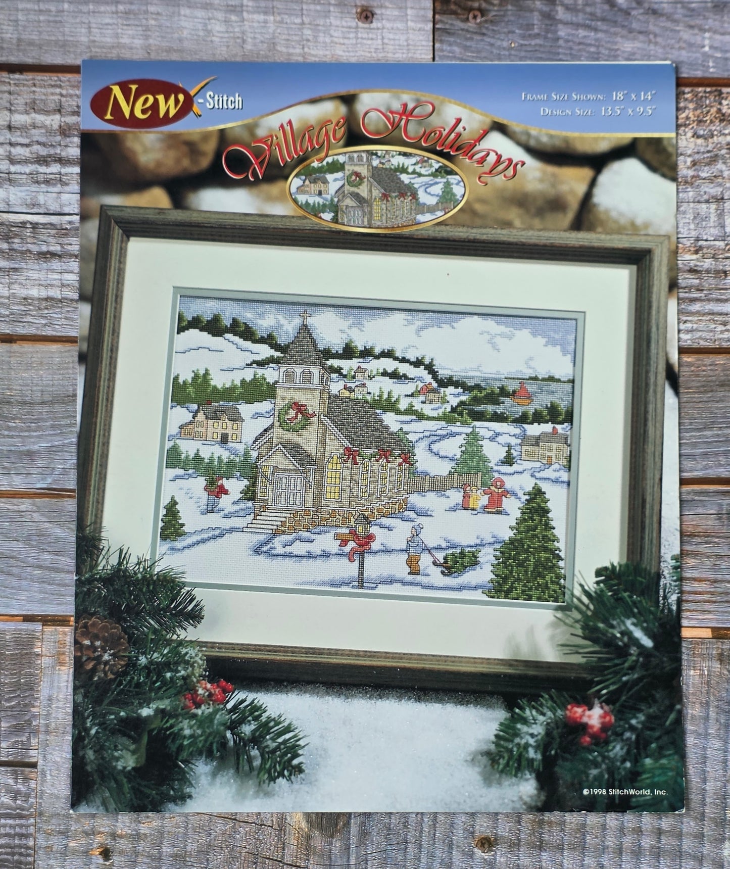 StitchWorld: Village Holidays Pattern