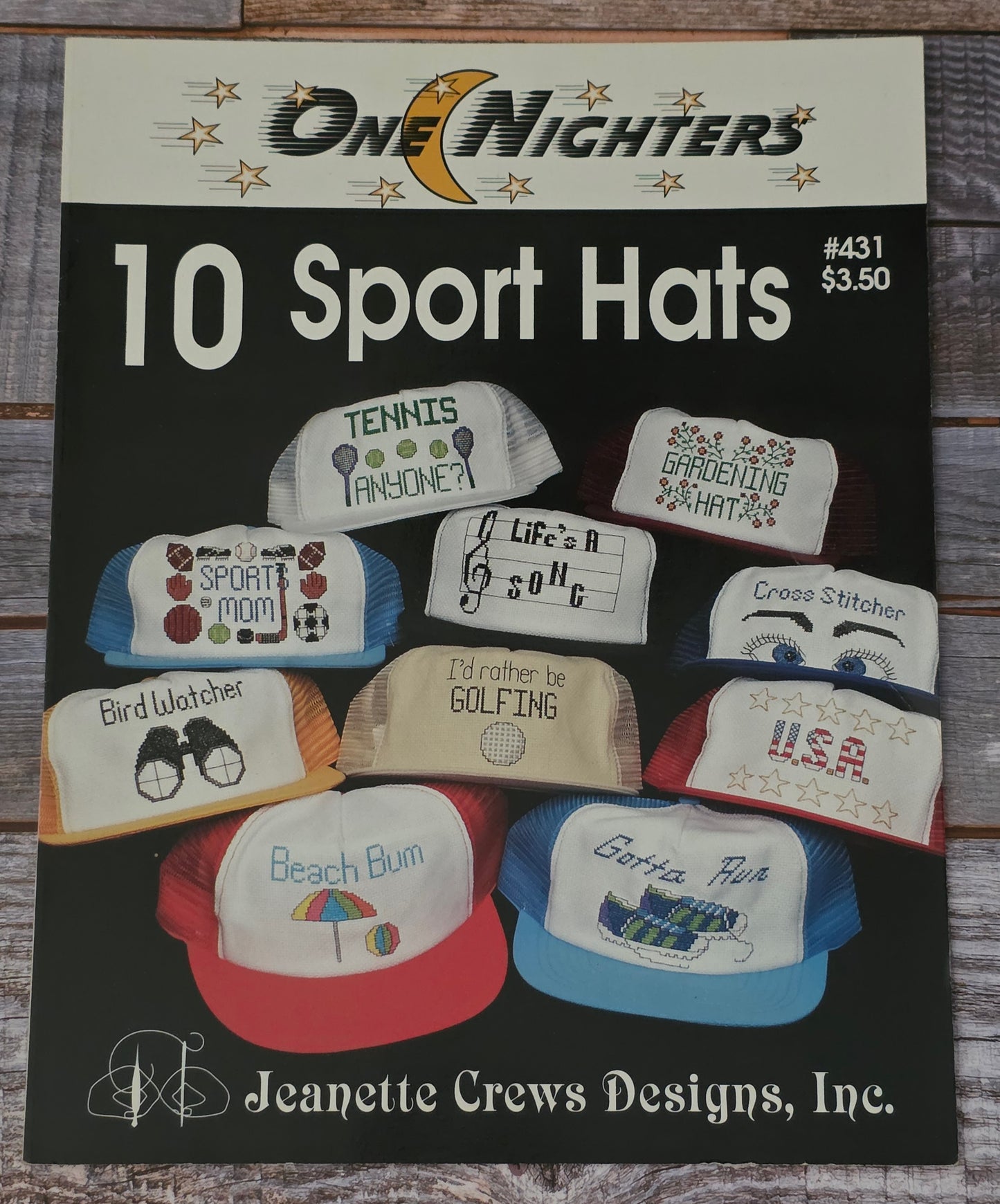Jeanette Crew's Designs: One Nighters 10 Spot Hats Pattern