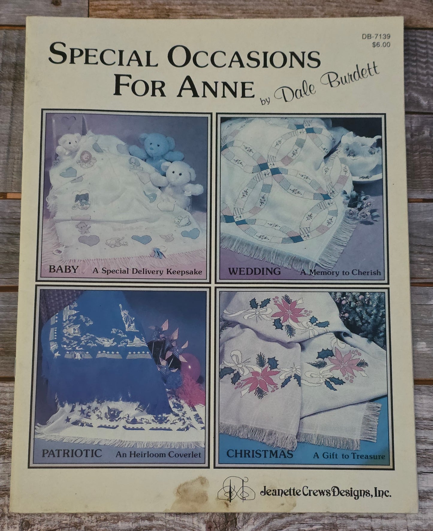Jeanette Crews Designs: Special Occasions For Anne Pattern