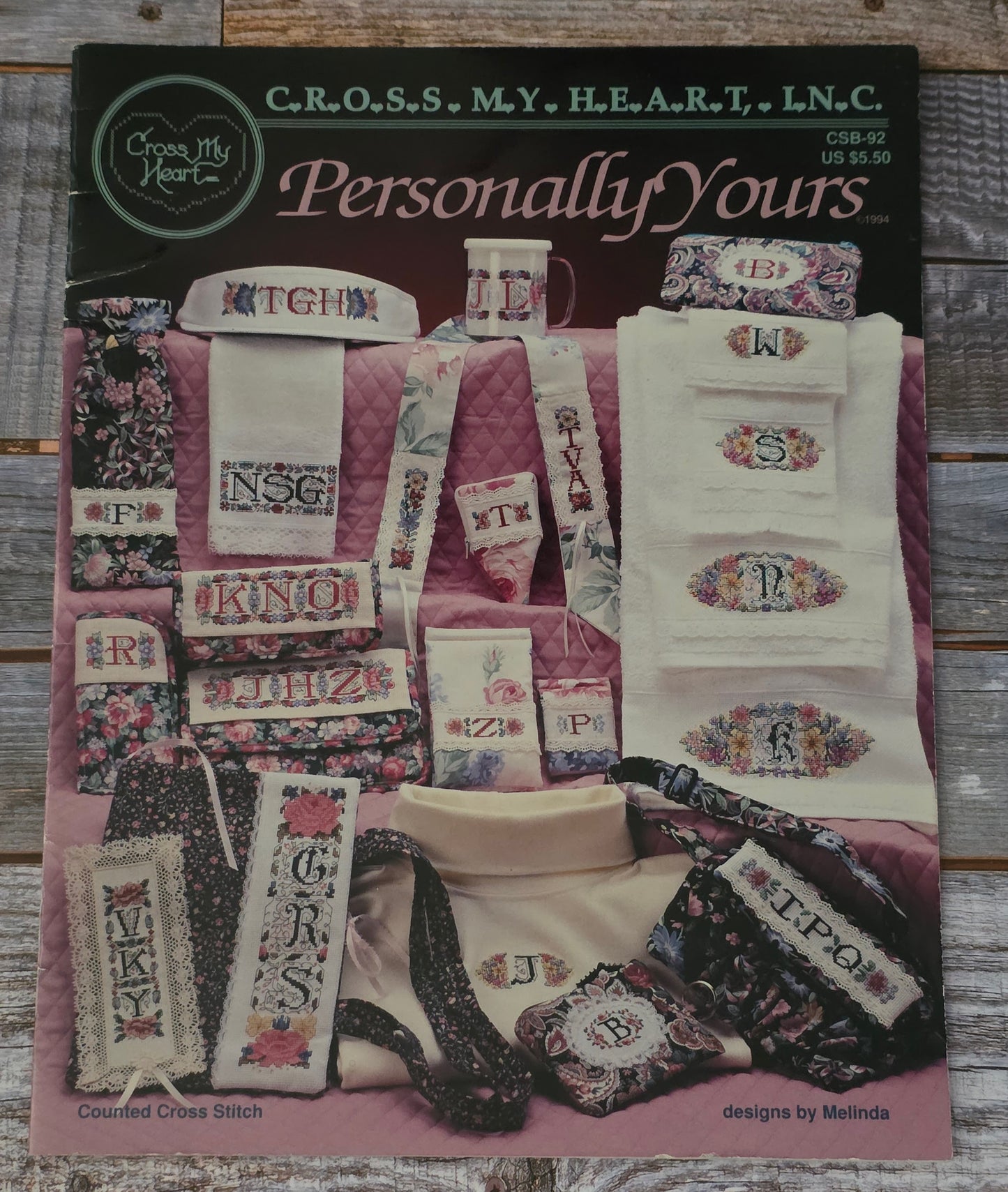 Cross My Heart: Personally Yours Pattern CSB-92