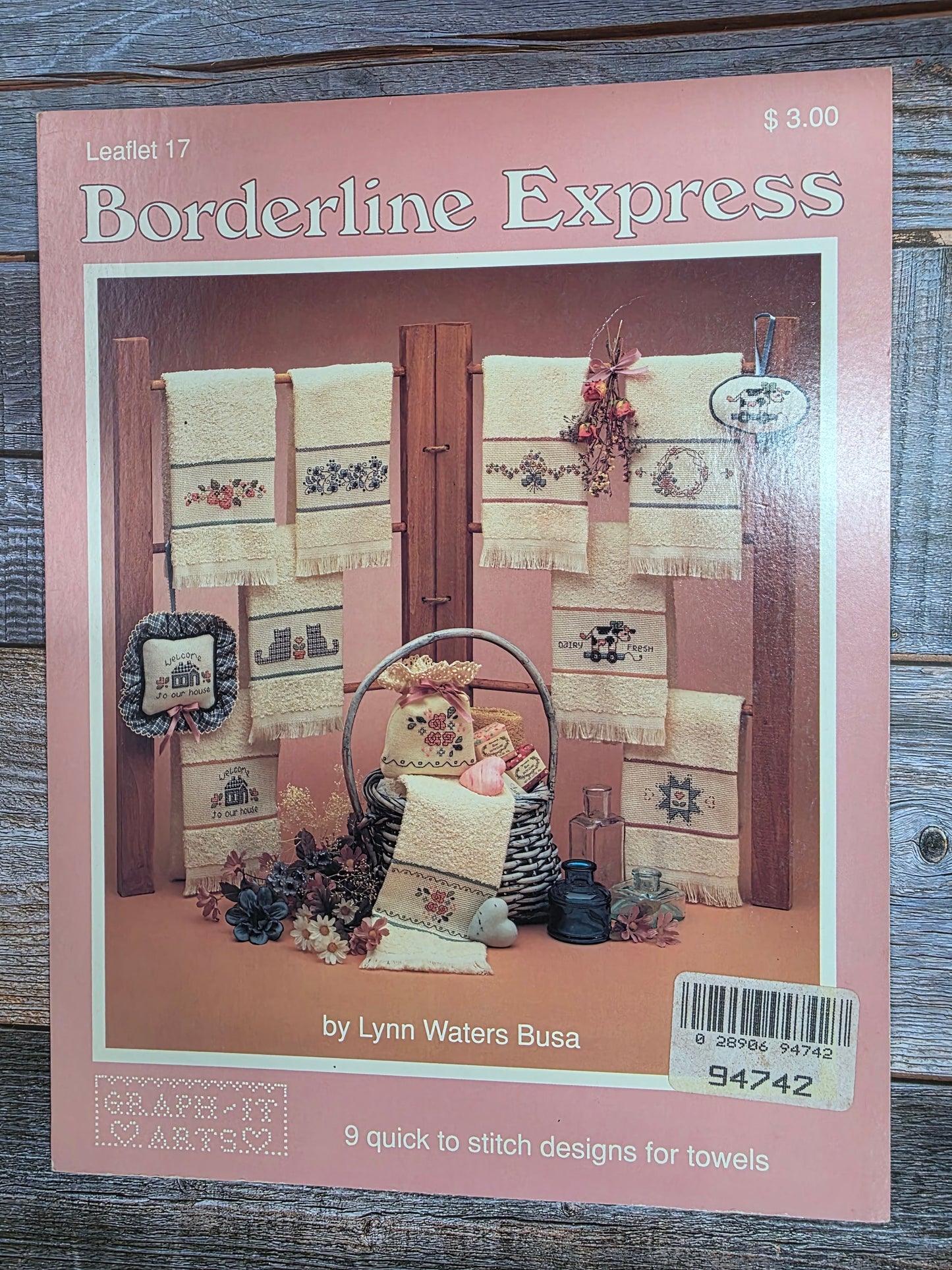 Graph-It Arts: Borderline Express Leaflet 17 Pattern