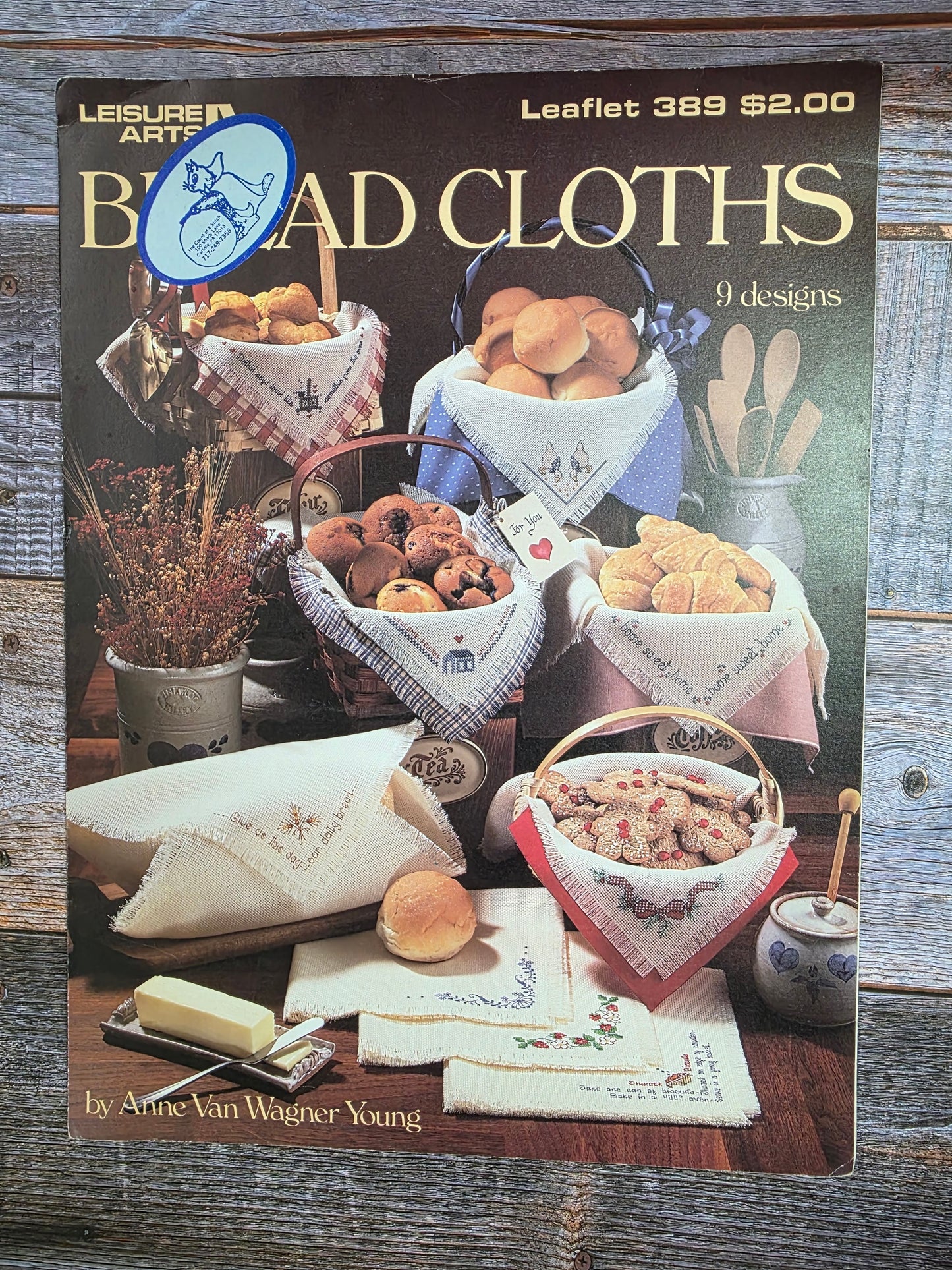 Leisure Arts: Bread Cloths Leaflet 389 Pattern