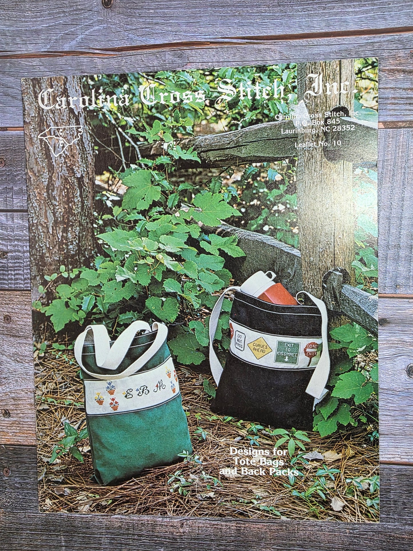 Carolina Cross: Designs for Tote Bags and Back Packs Pattern