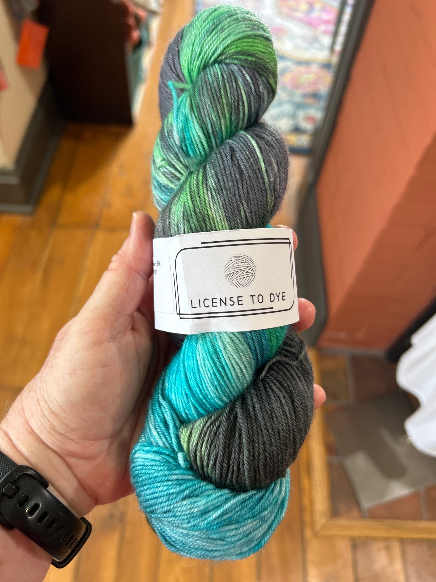 License To Dye - Fingering Silk