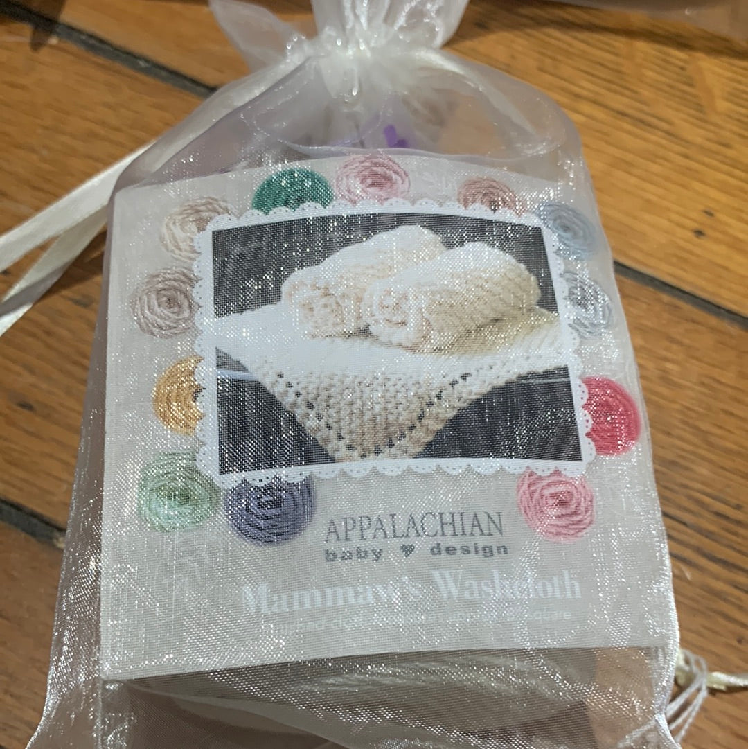 Appalachian Baby - Mamaw's Washcloth - Knit Kit
