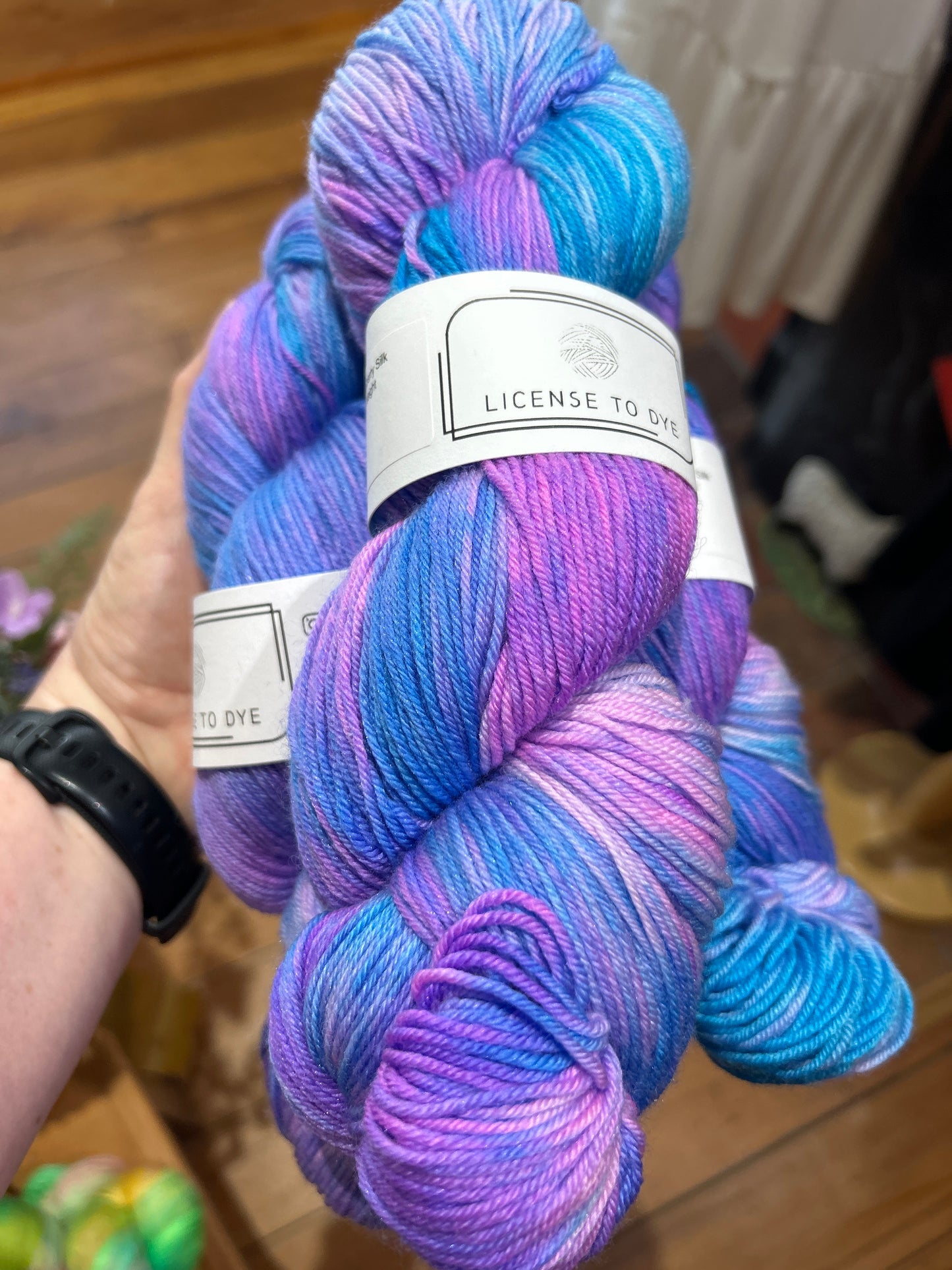 License To Dye - Fingering Silk