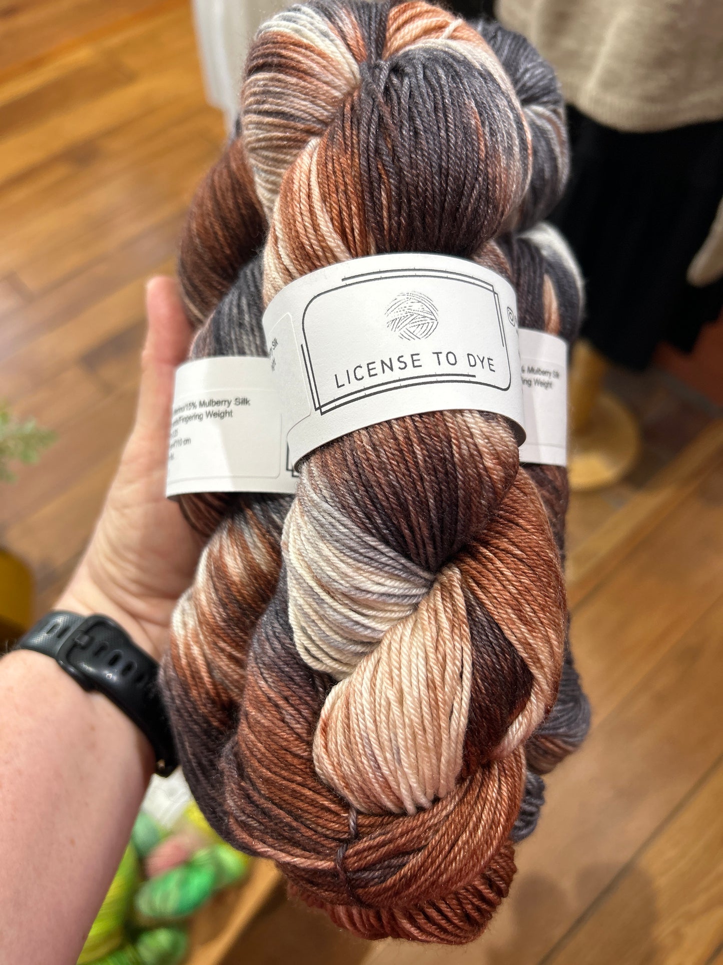 License To Dye - Fingering Silk