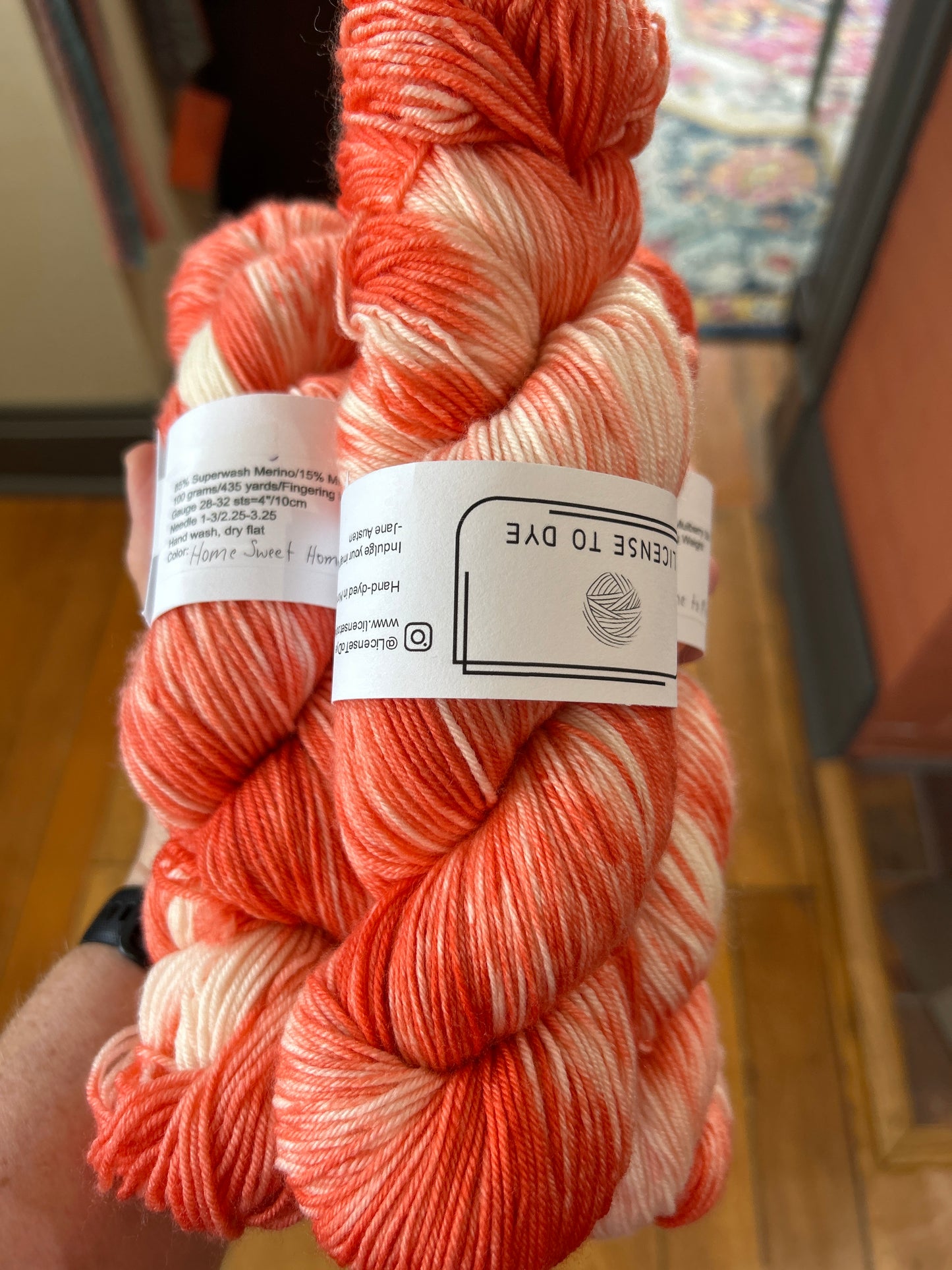 License To Dye - Fingering Silk