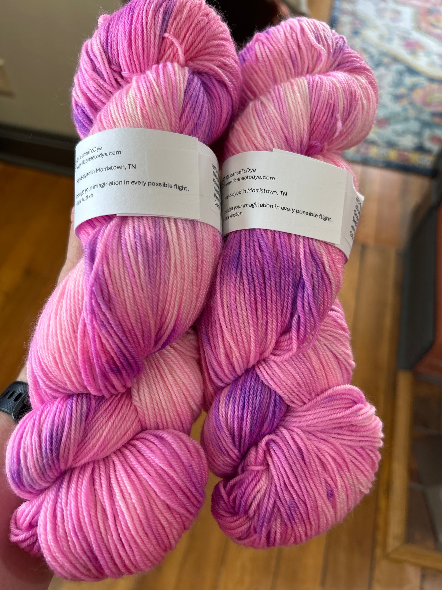 License To Dye - Fingering Silk