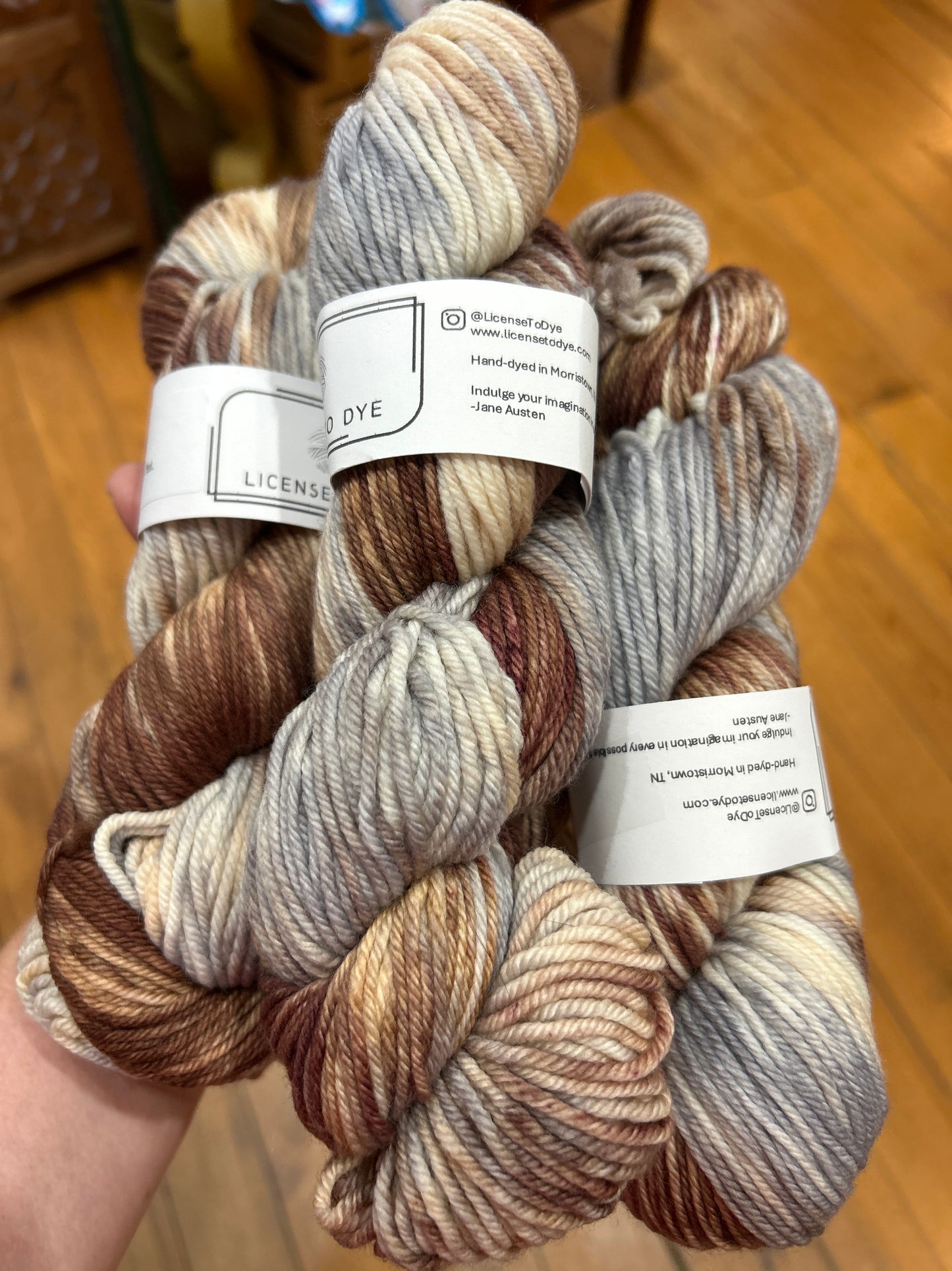 License to Dye - Worsted