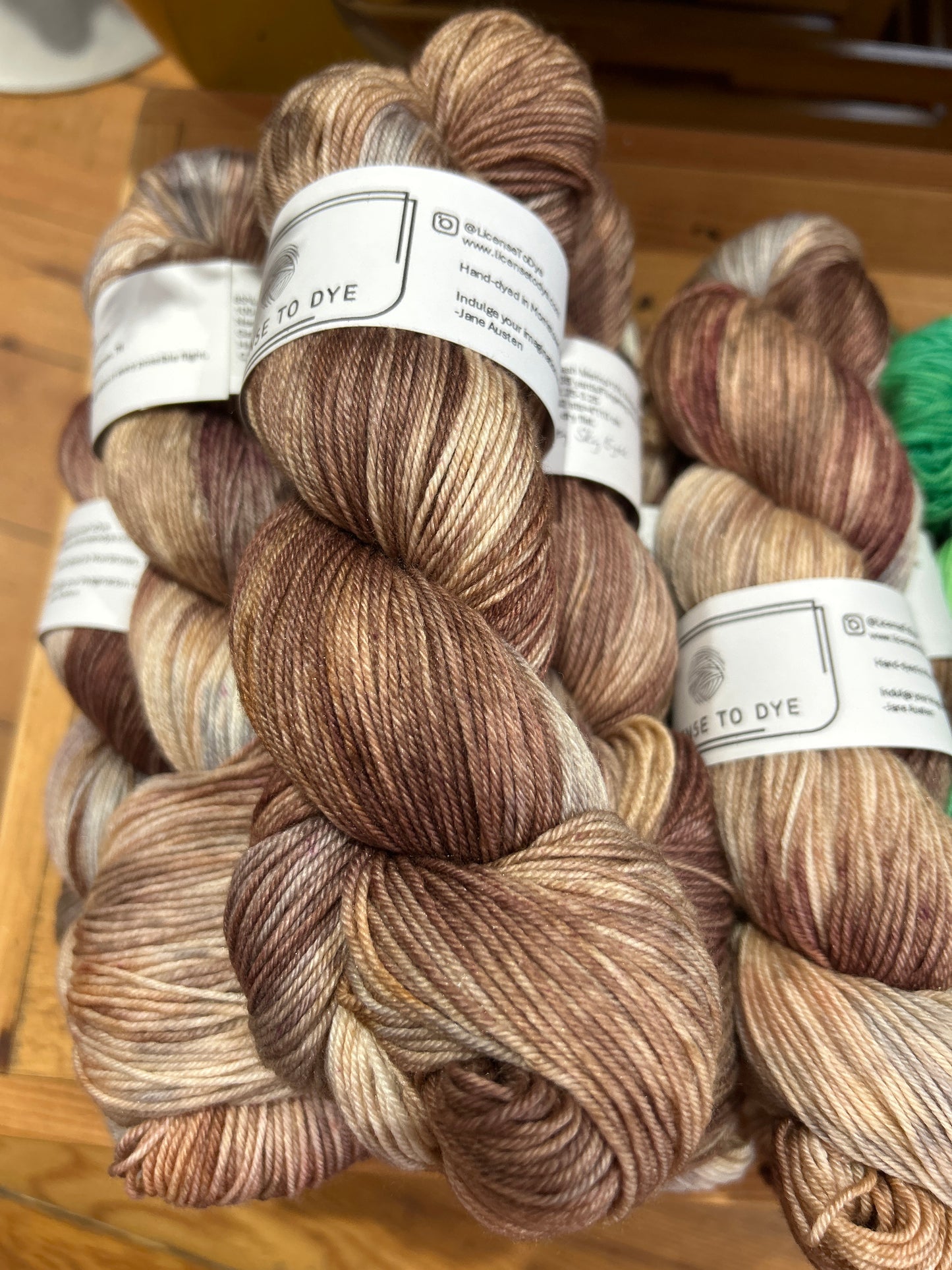 License To Dye - Fingering Silk
