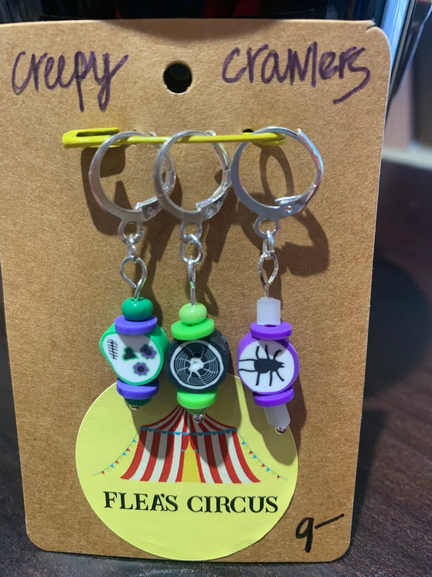 Flea's Circus Crochet Stitch Markers - Large