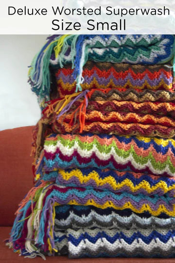 Colorbloom Deluxe Worsted Afghan Kit