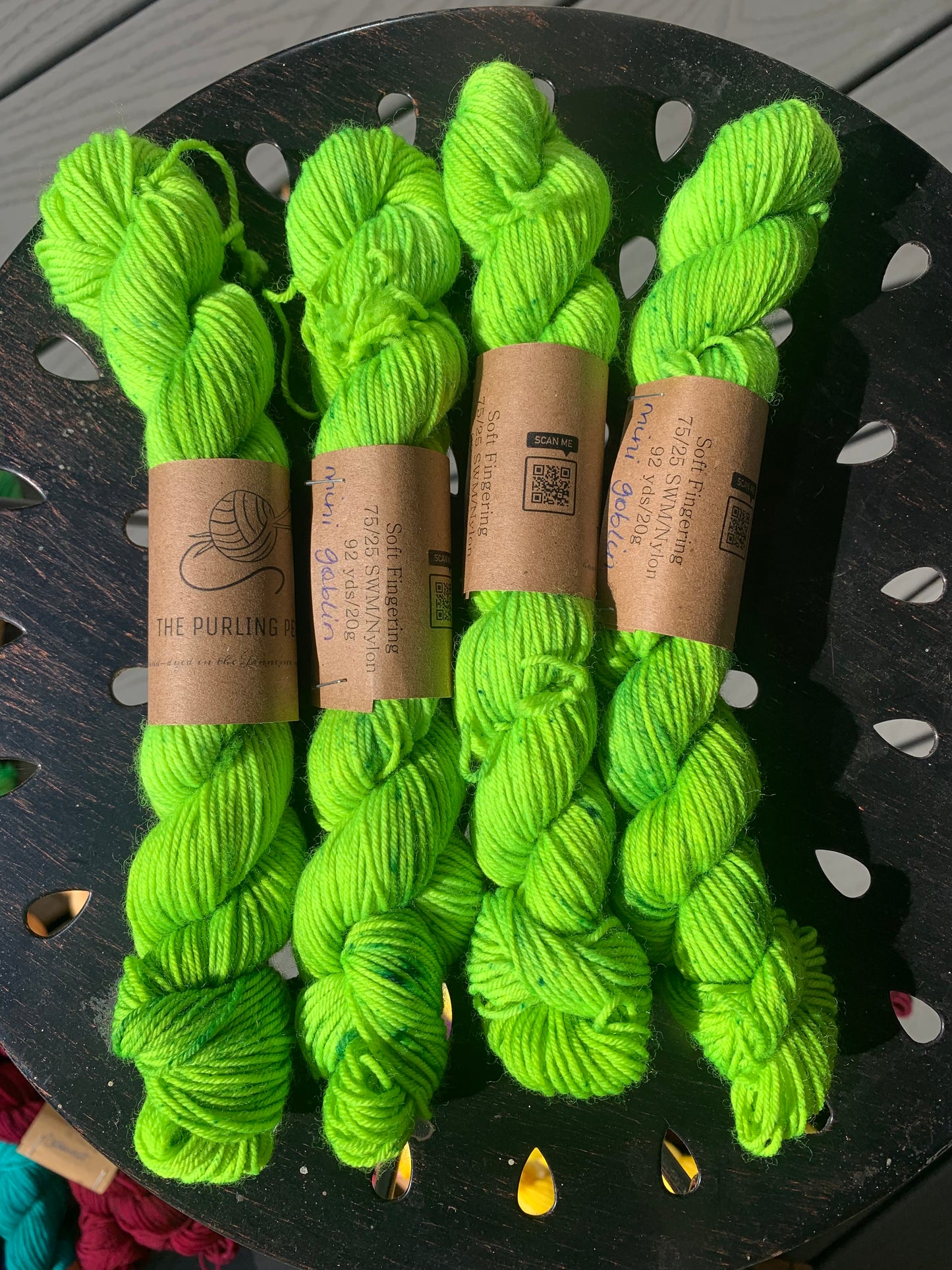 The Purling Perry - Soft Fingering Minis