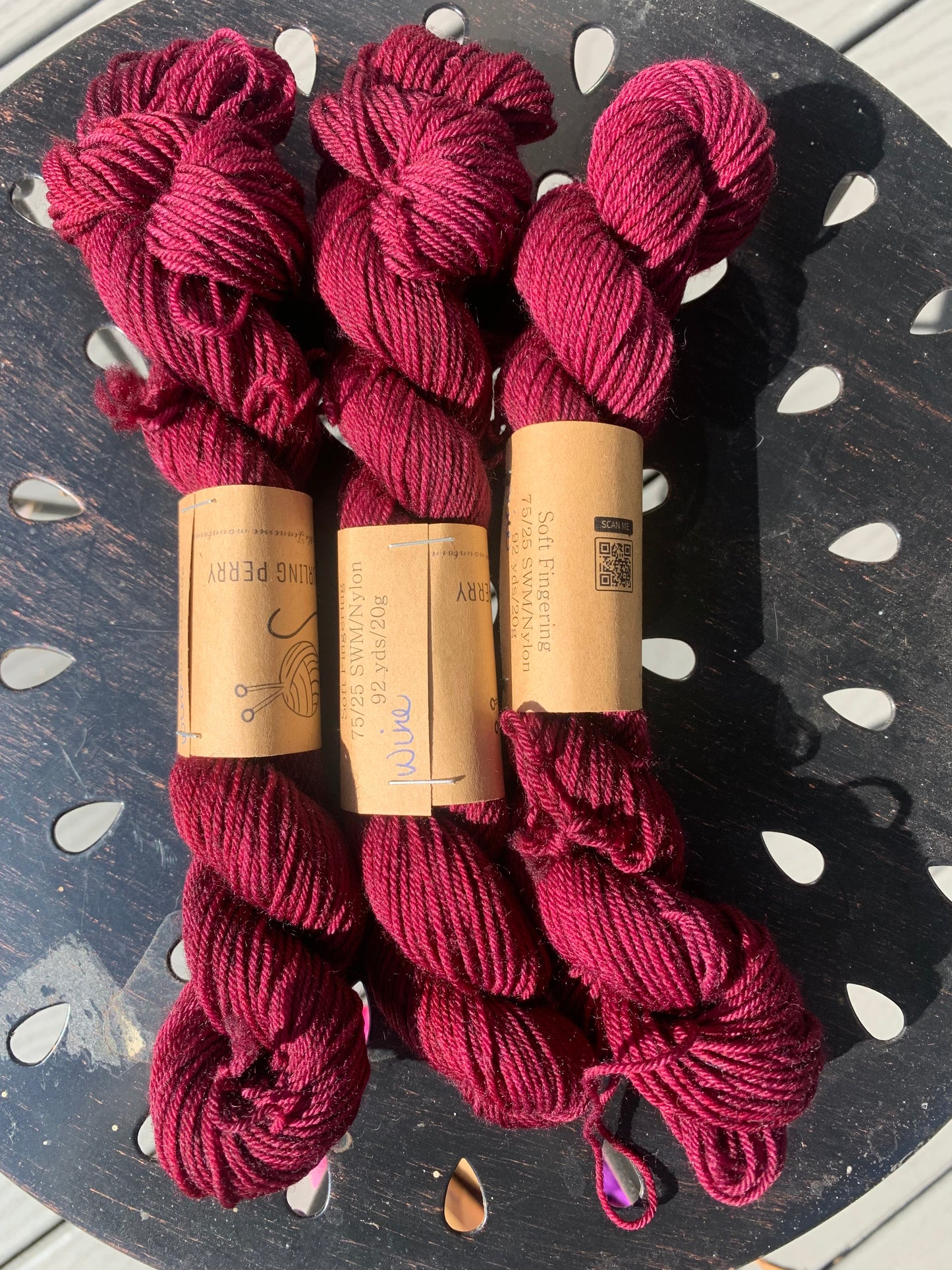 The Purling Perry - Soft Fingering Minis