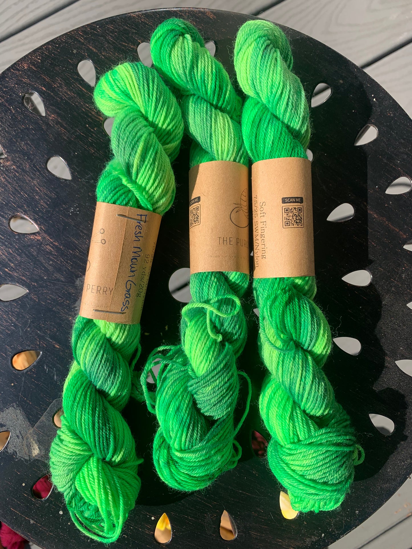 The Purling Perry - Soft Fingering Minis