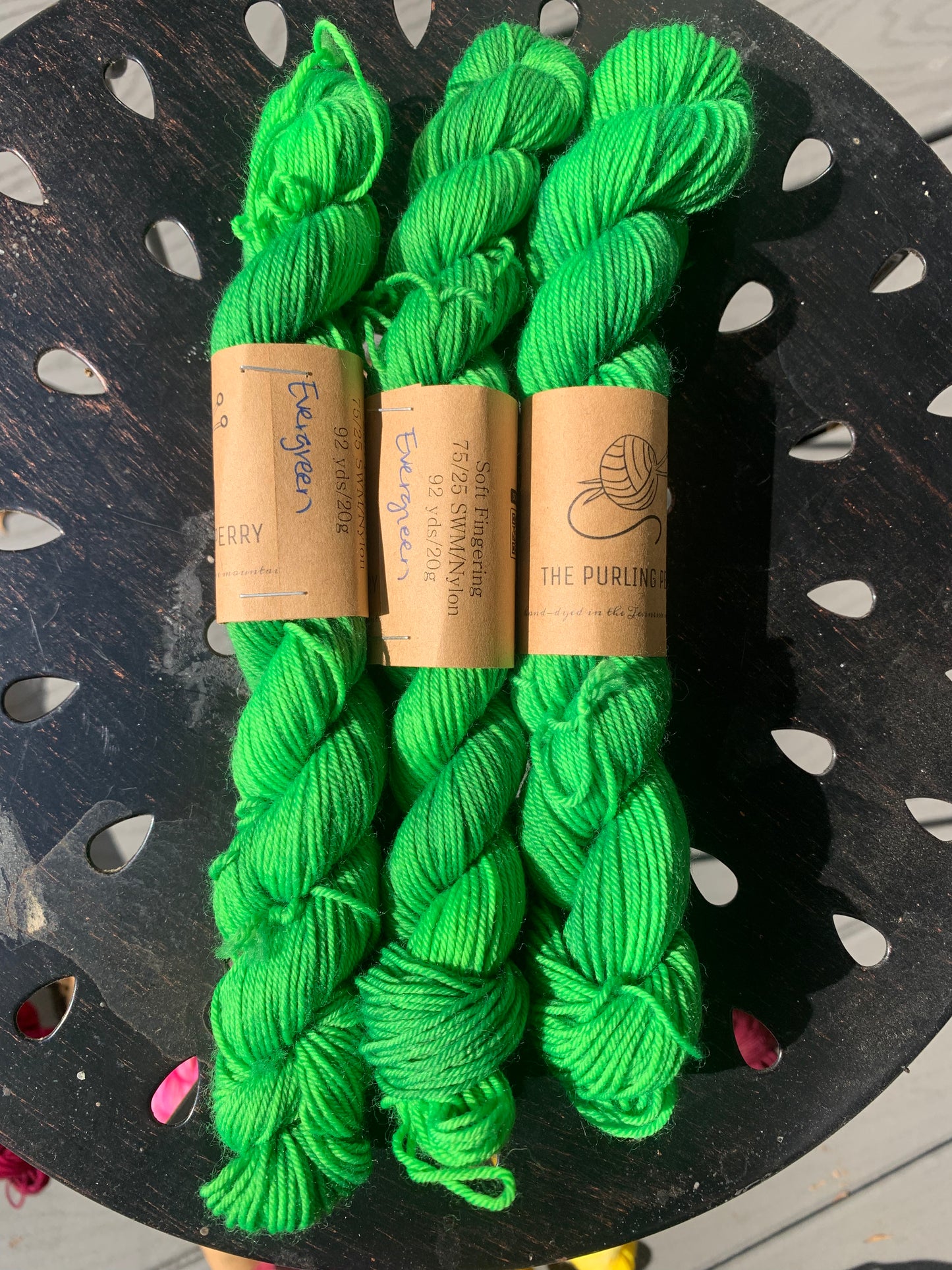 The Purling Perry - Soft Fingering Minis