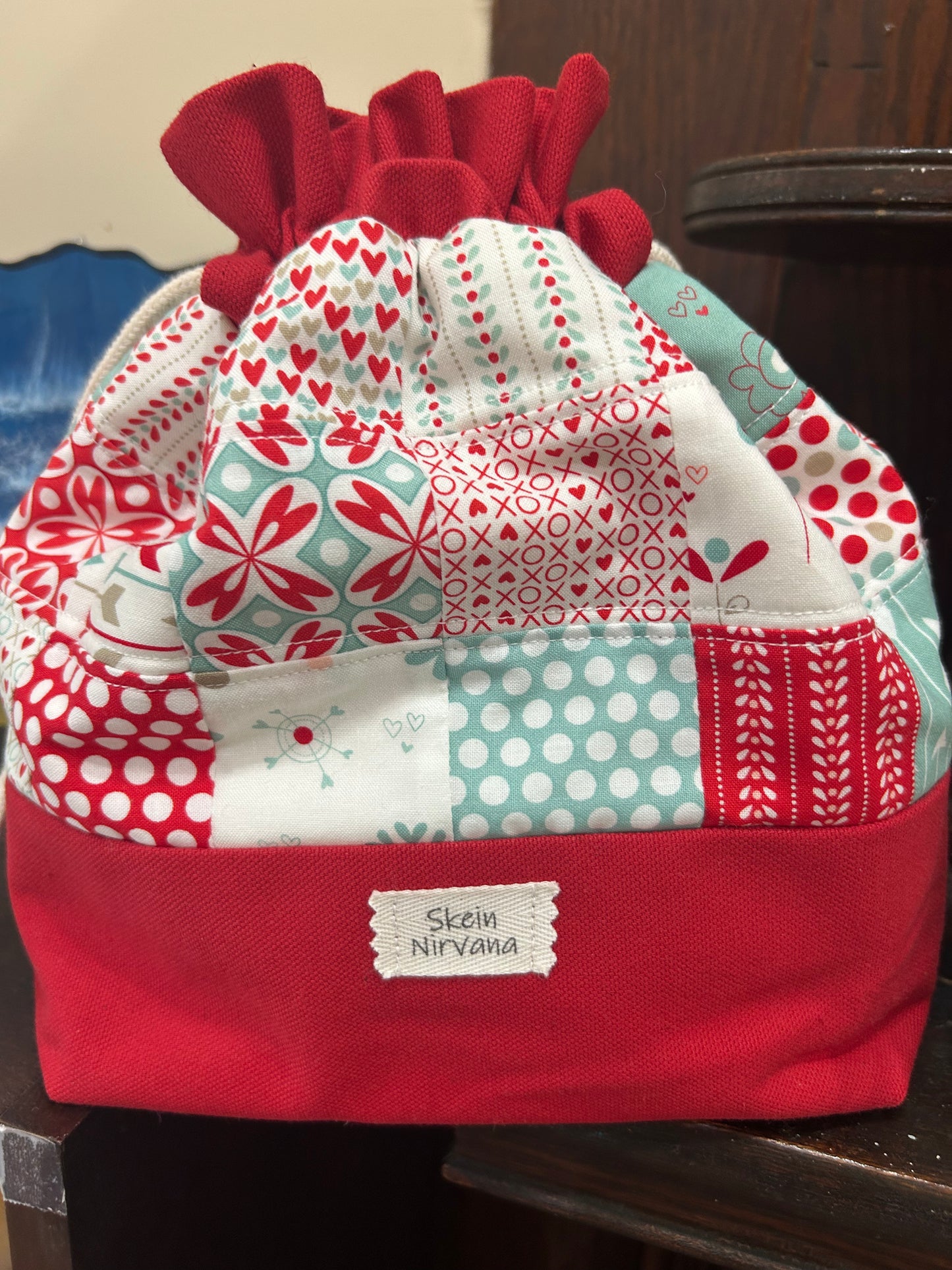Skein Nirvana Medium Drawstring Project Bag