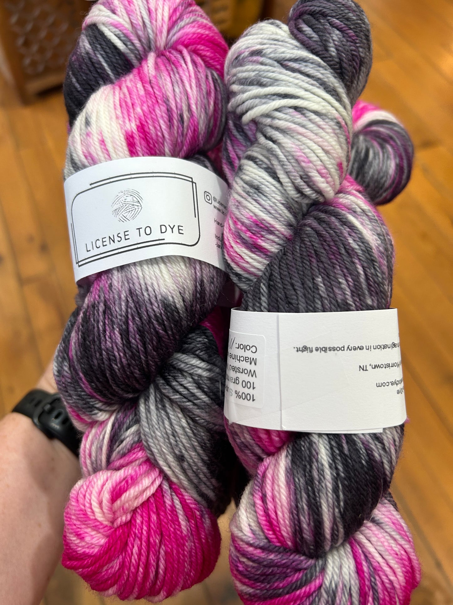License to Dye - Worsted