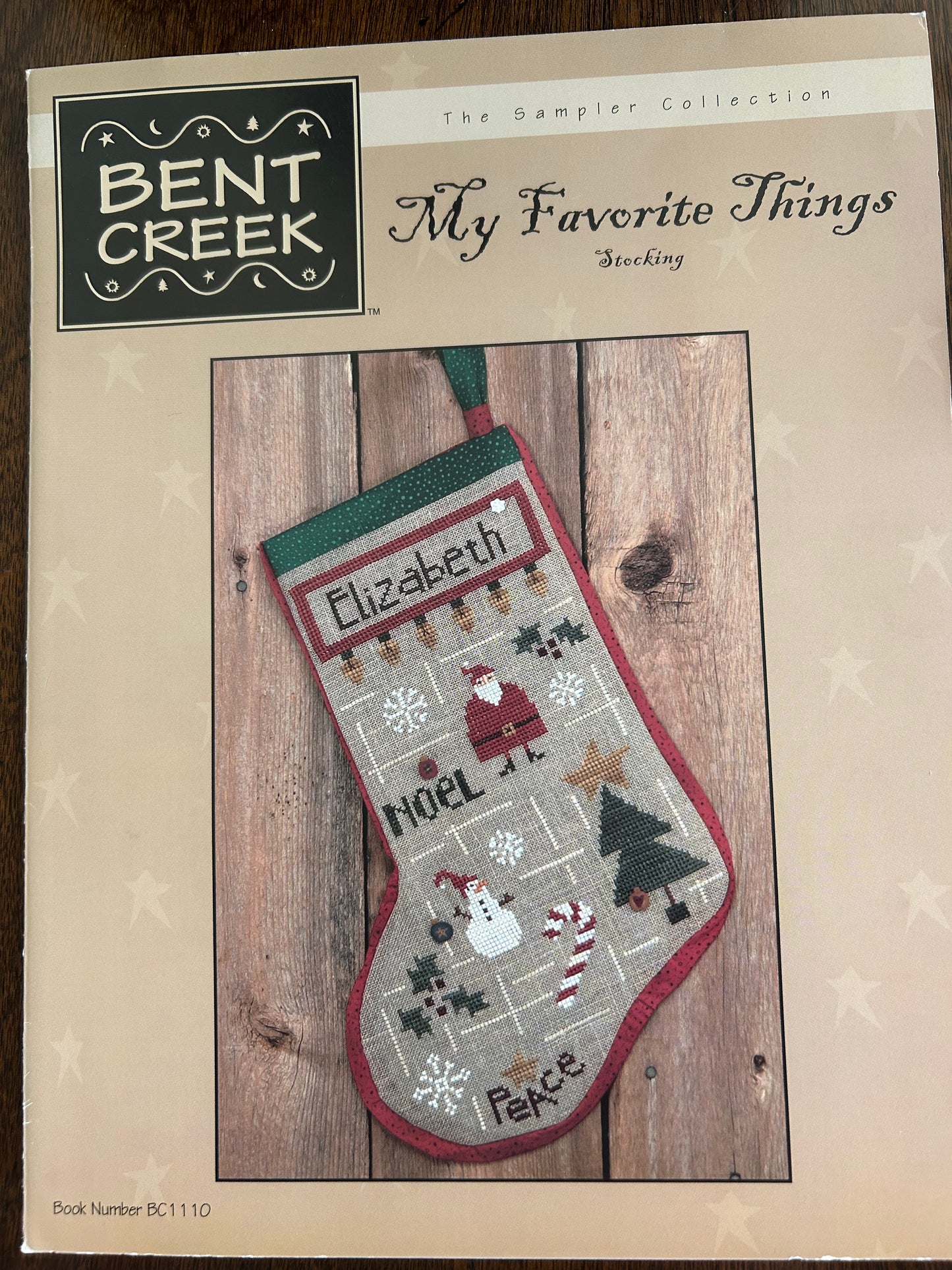 Bent Creek My Favorite Things Stocking Pattern