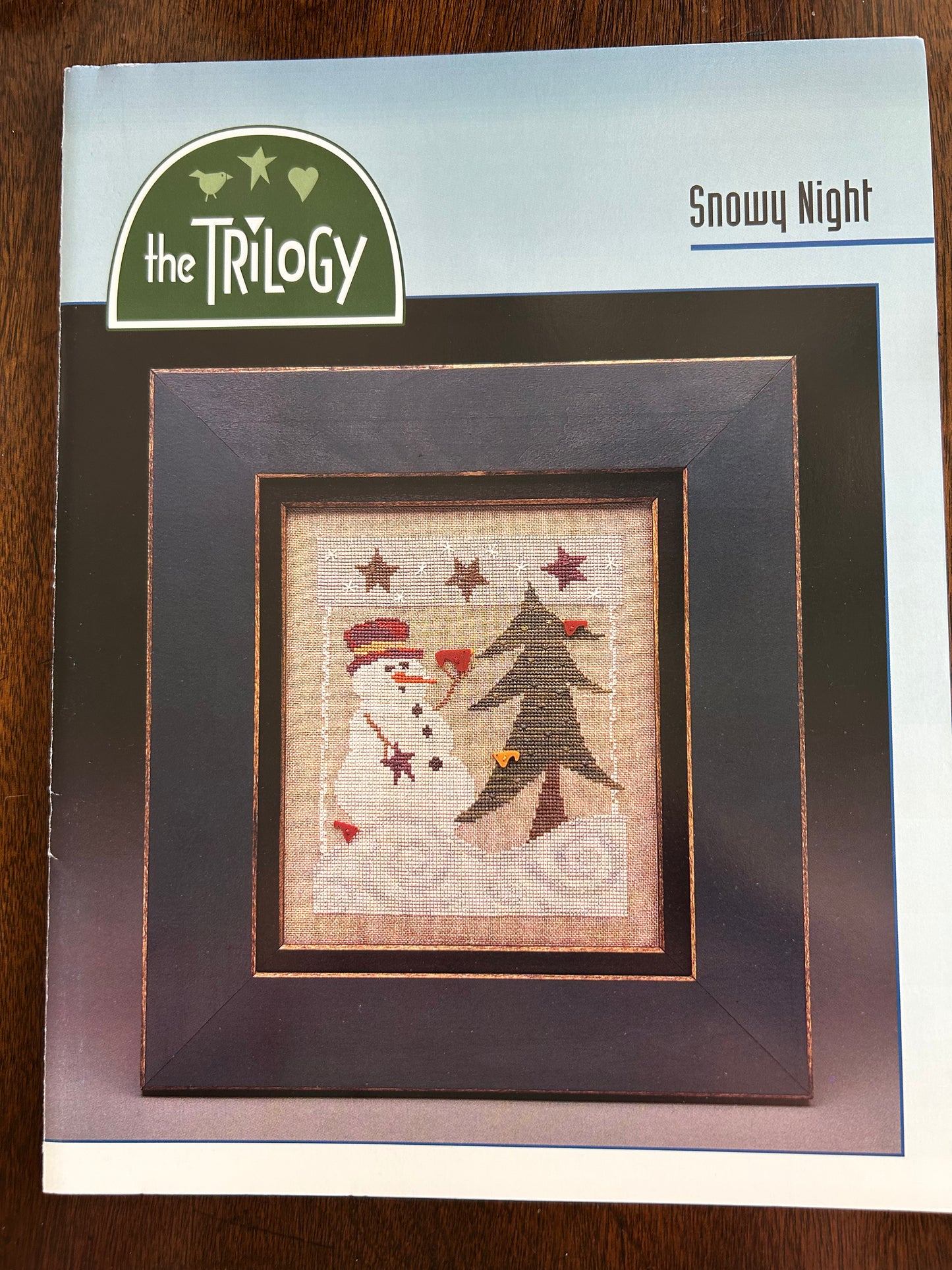The Trilogy: Snowy Night Pattern