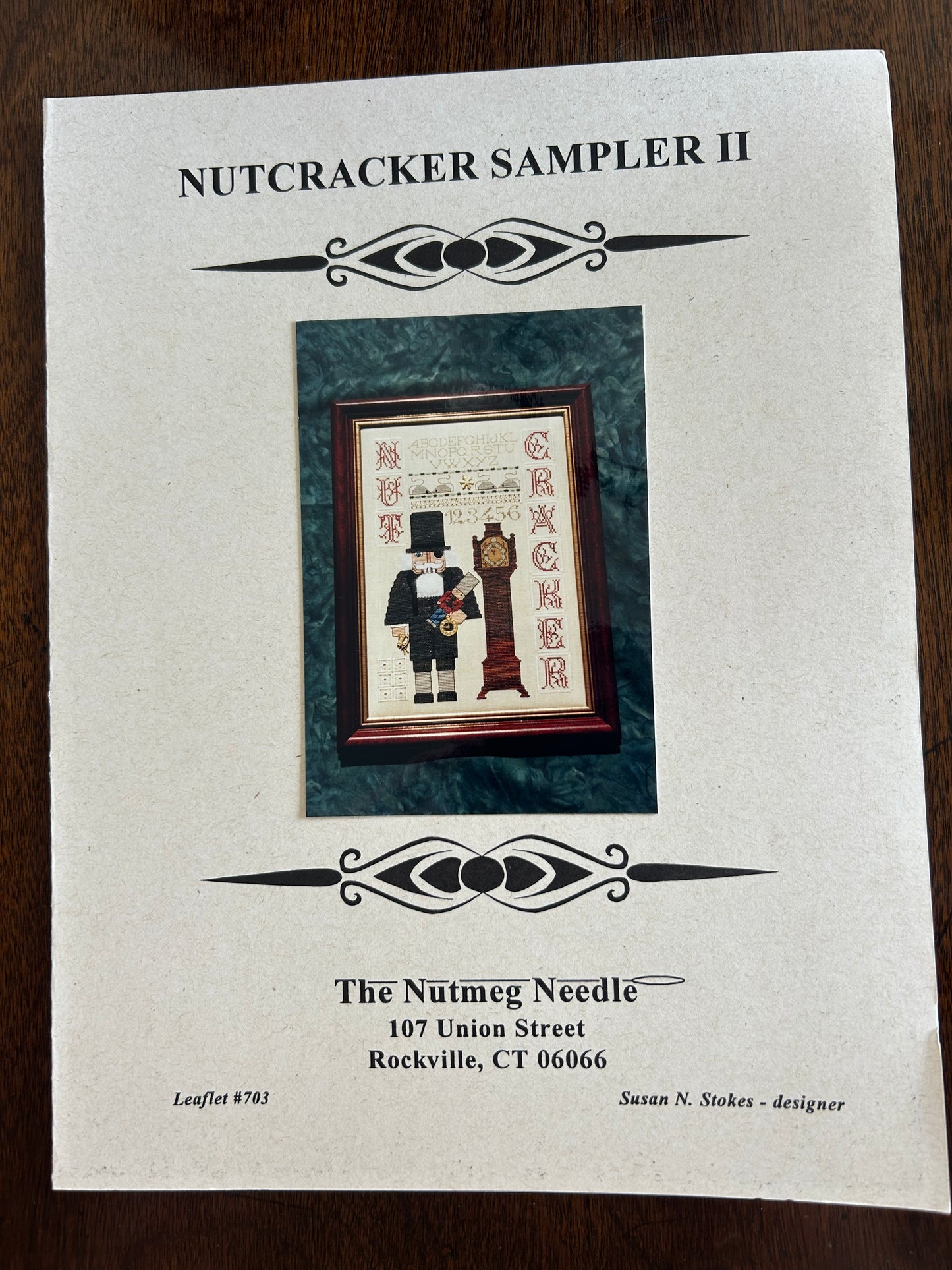 The Nutmeg Needle: Nutcracker Sampler 2 Pattern #703
