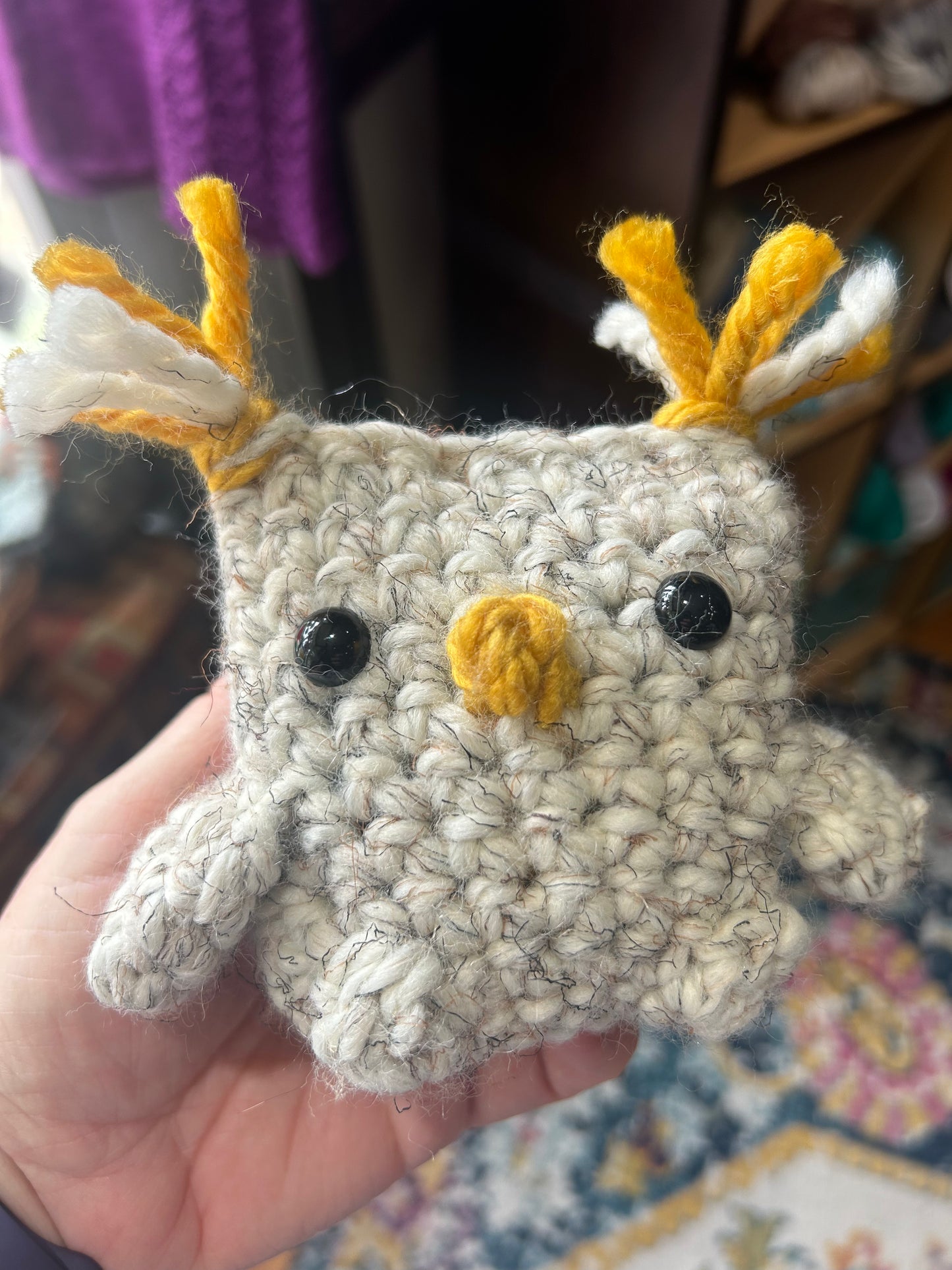 Nee Nee's Knot Shop - Crocheted Owl