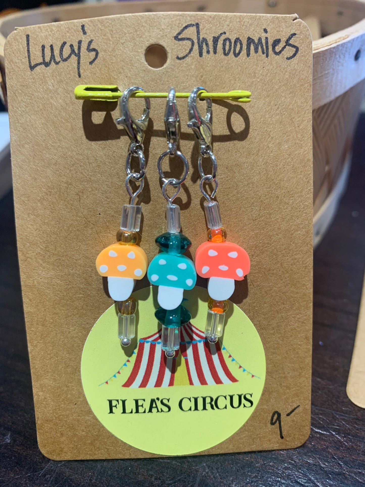 Flea's Circus Crochet Stitch Markers - Small
