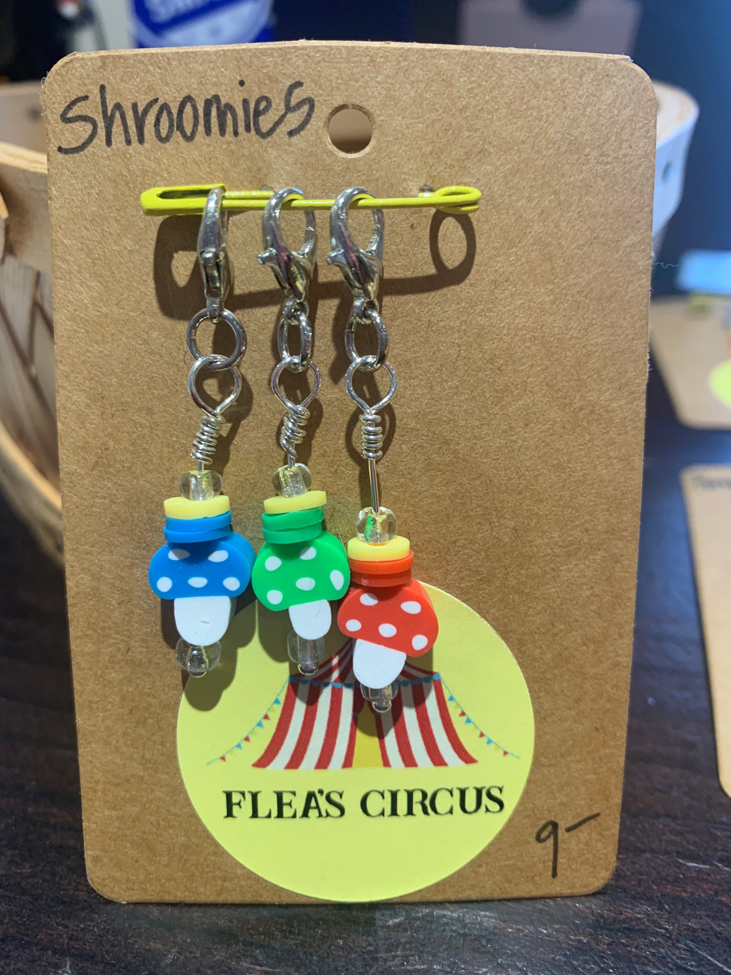 Flea's Circus Crochet Stitch Markers - Small