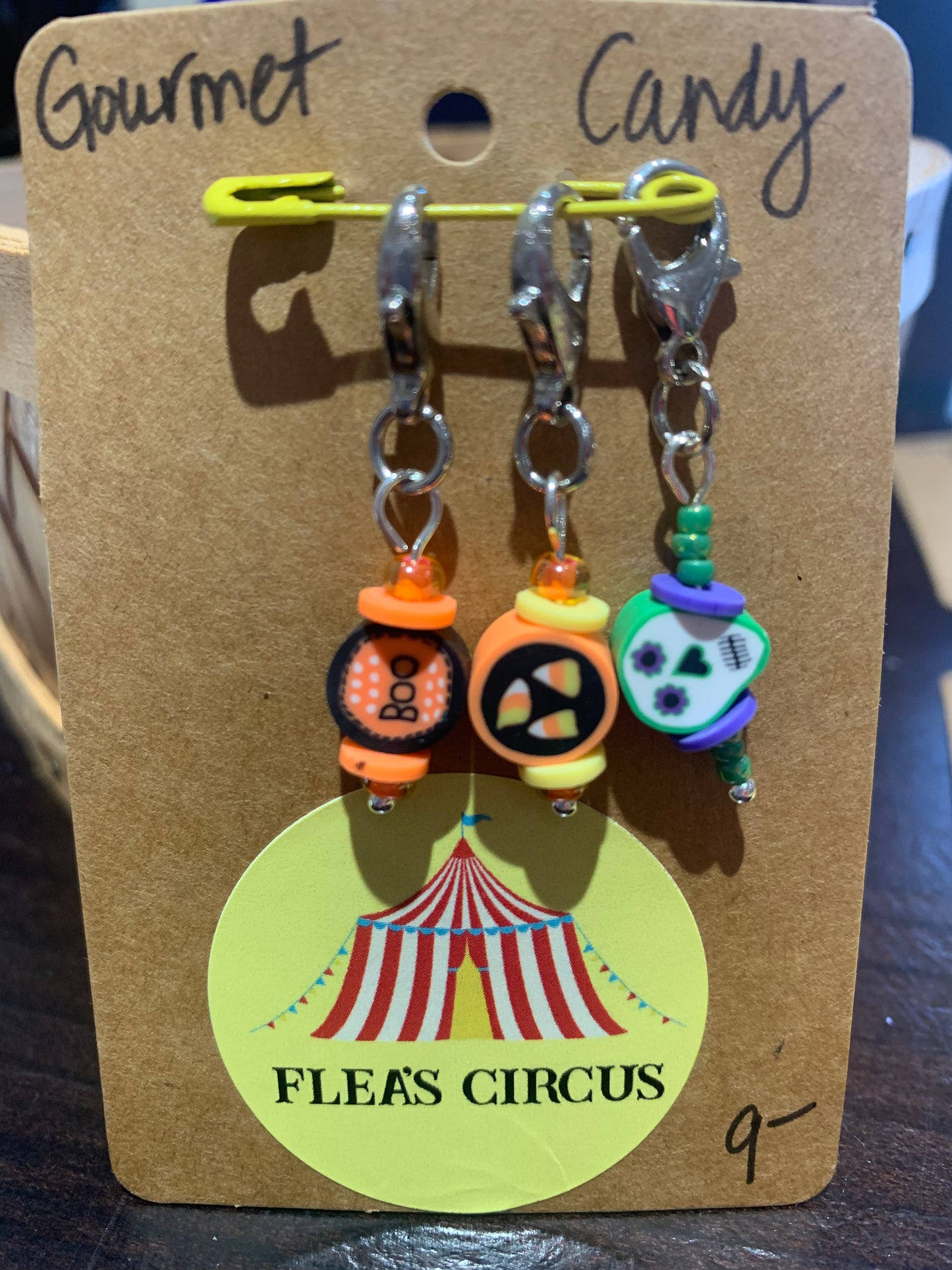 Flea's Circus Crochet Stitch Markers - Small