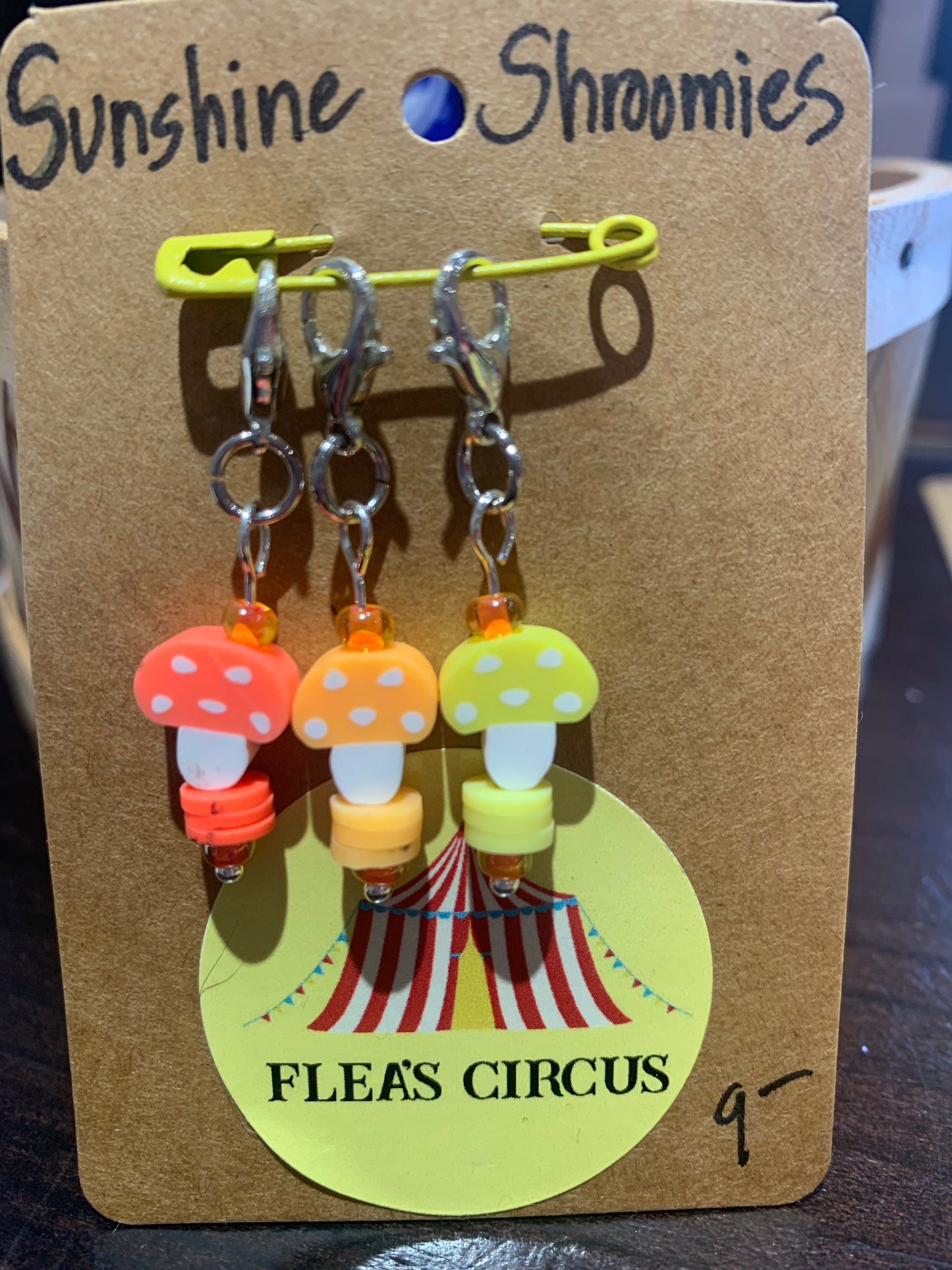 Flea's Circus Crochet Stitch Markers - Small