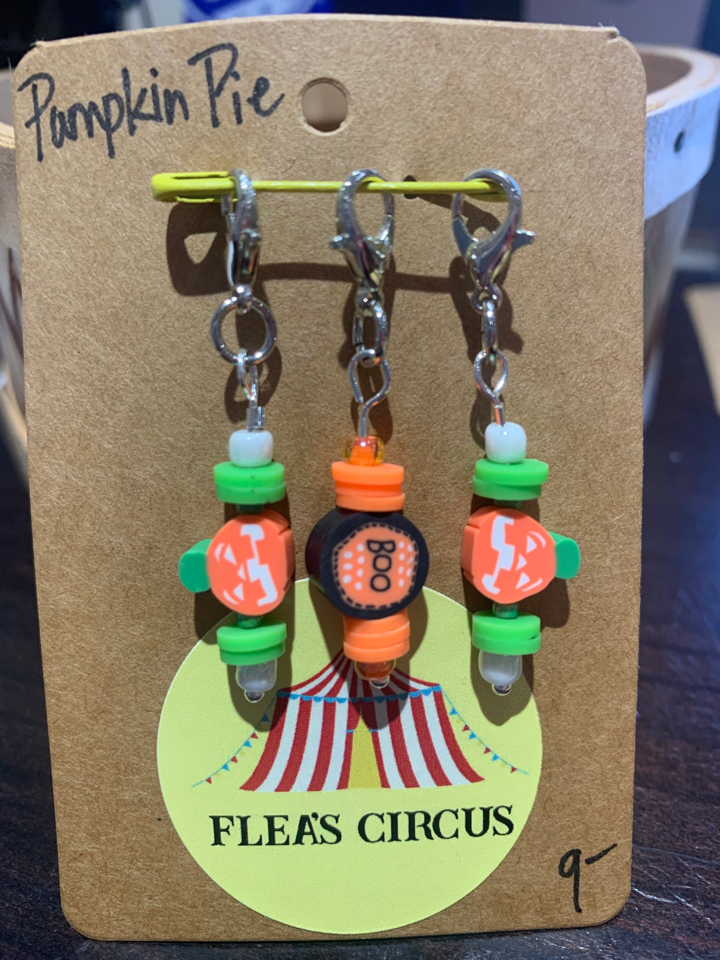 Flea's Circus Crochet Stitch Markers - Small