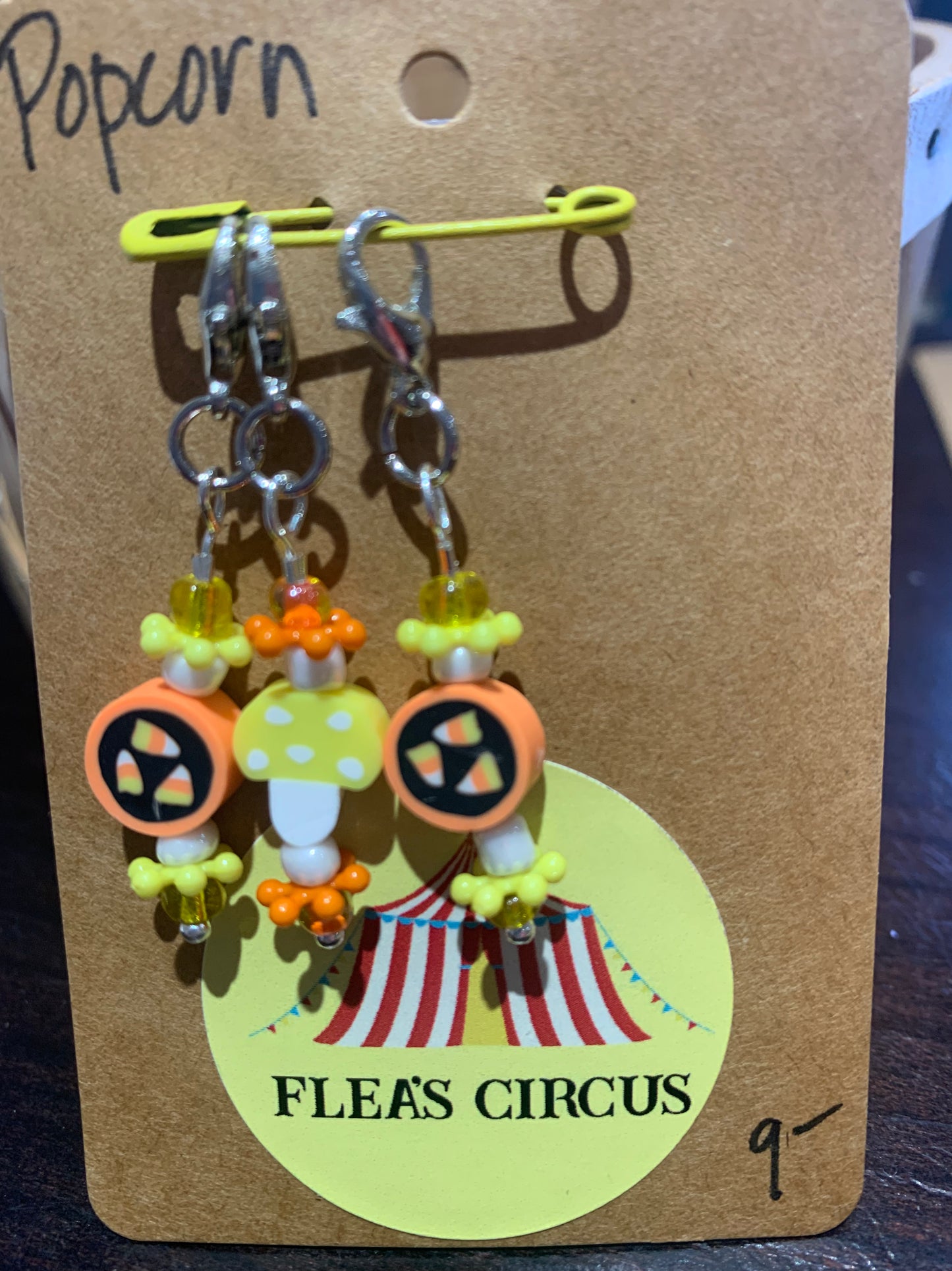 Flea's Circus Crochet Stitch Markers - Small