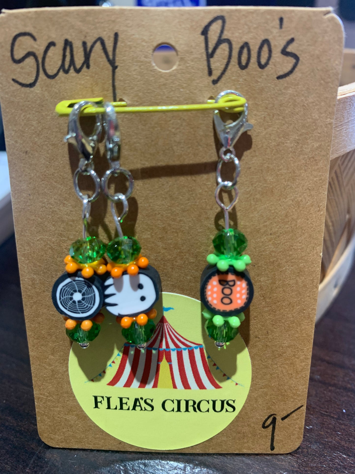 Flea's Circus Crochet Stitch Markers - Small