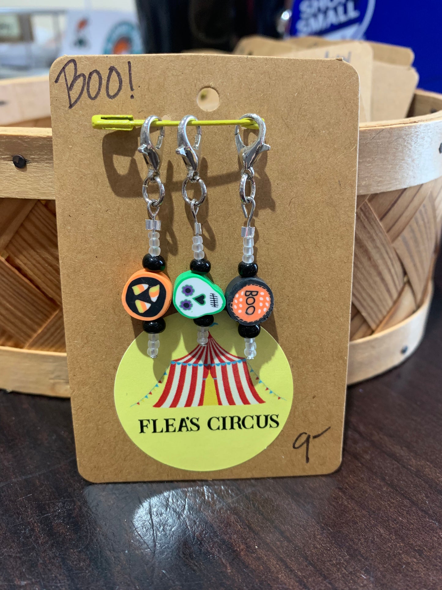 Flea's Circus Crochet Stitch Markers - Small