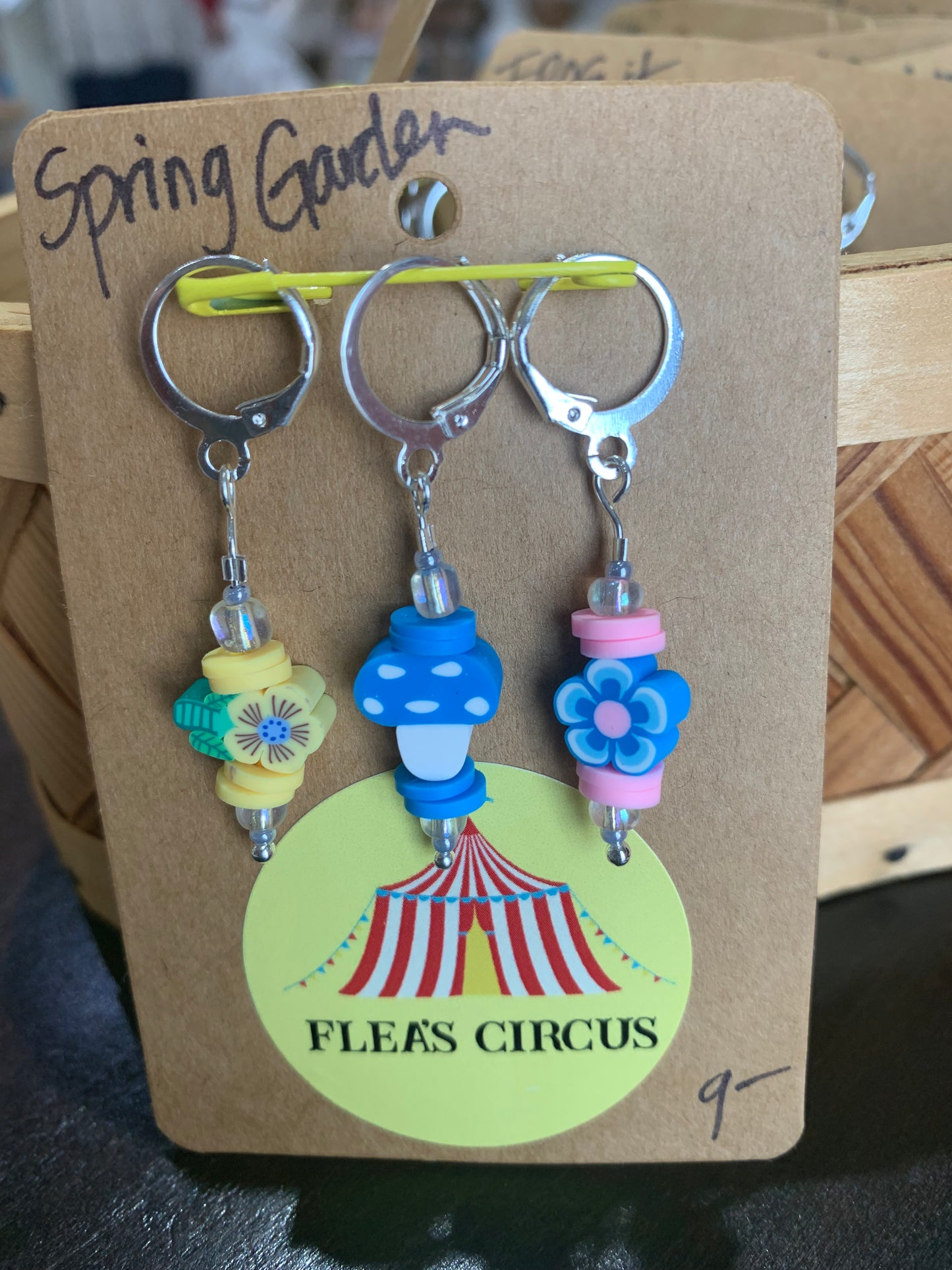 Flea's Circus Crochet Stitch Markers - Large