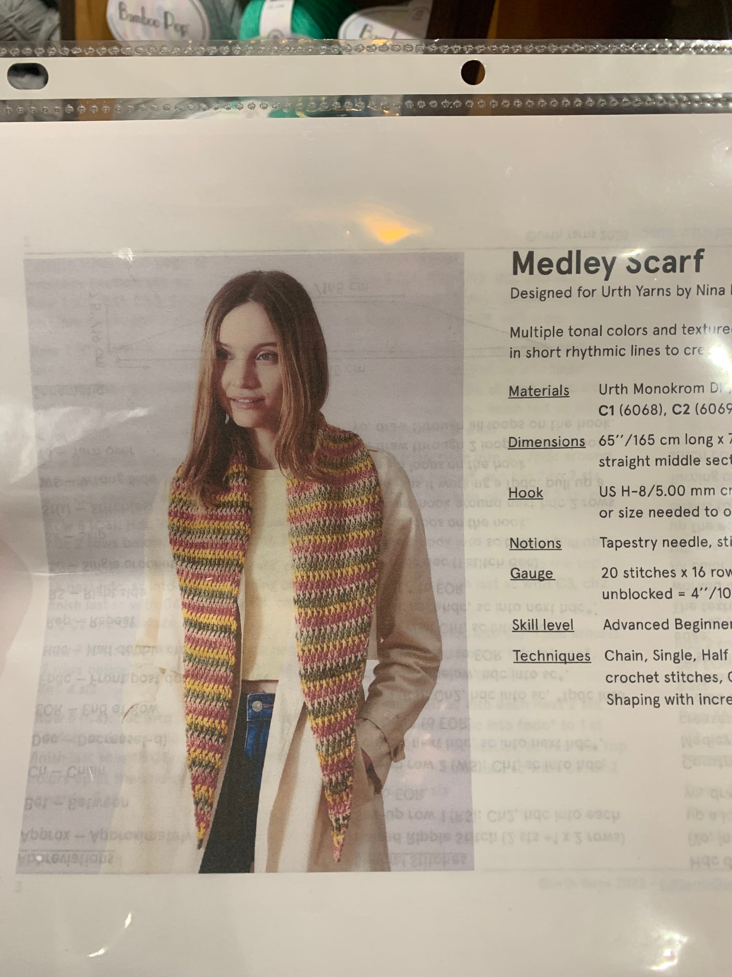 Urth Yarns Medley & Montaj Scarf Kits - SALE